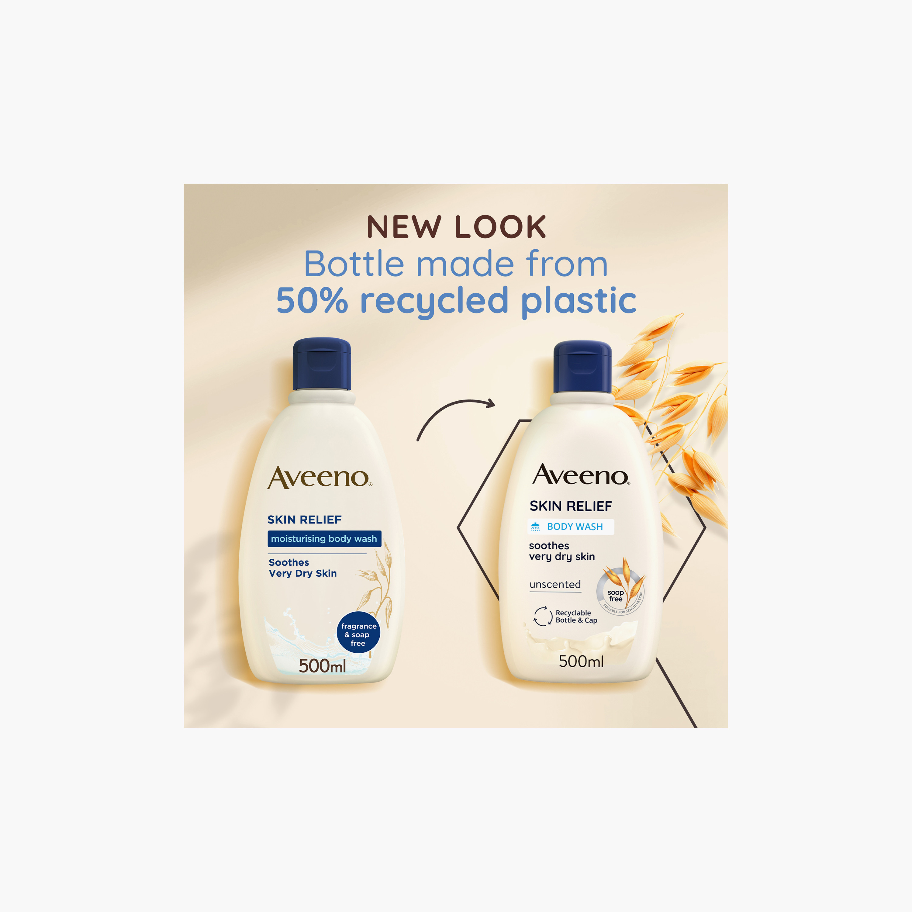 Aveeno Skin Relief Moisturising Body Wash - 500 ml-baby-bathandcare-hairbodyskincare-bodywashandsoaps-image-5