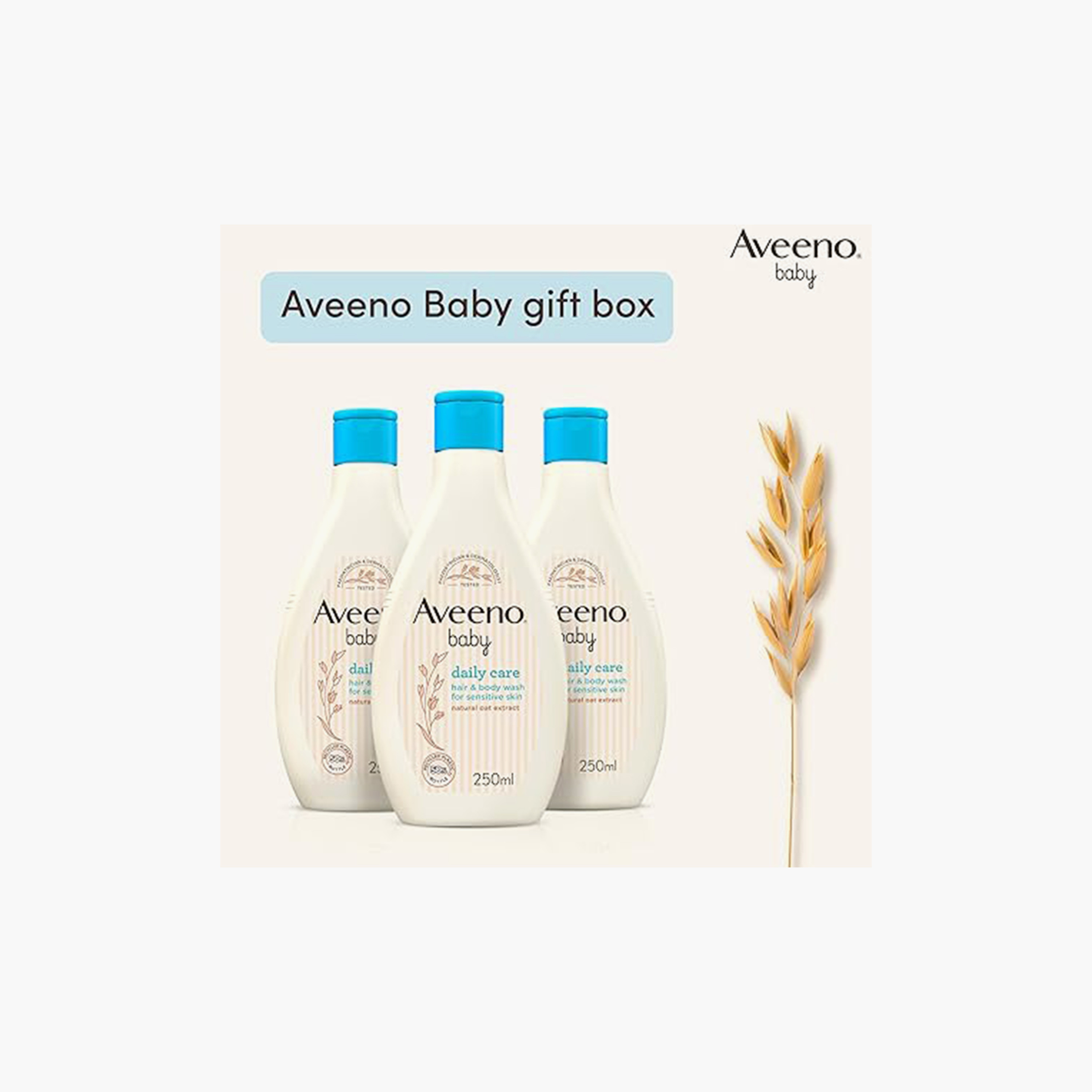 Aveeno 2-In-1 Hair & Body Wash Gift Box-baby-bathandcare-hairbodyskincare-bodywashandsoaps-image-2