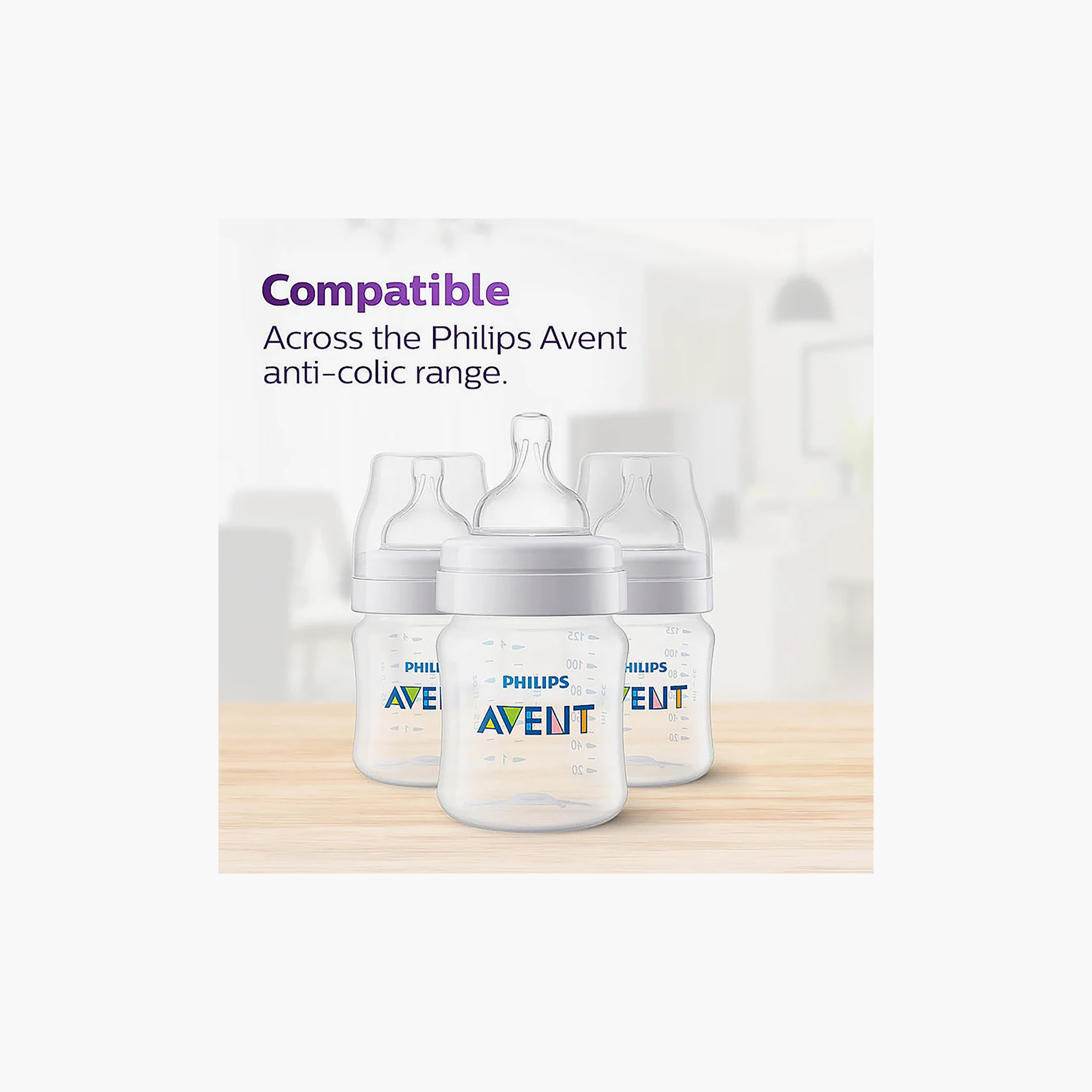 Philips Avent Airflex T1 Flow Silicone Teat - Pack of 2, 0 Months+-baby-feeding-feedingbottles-bottlesandteats-image-8