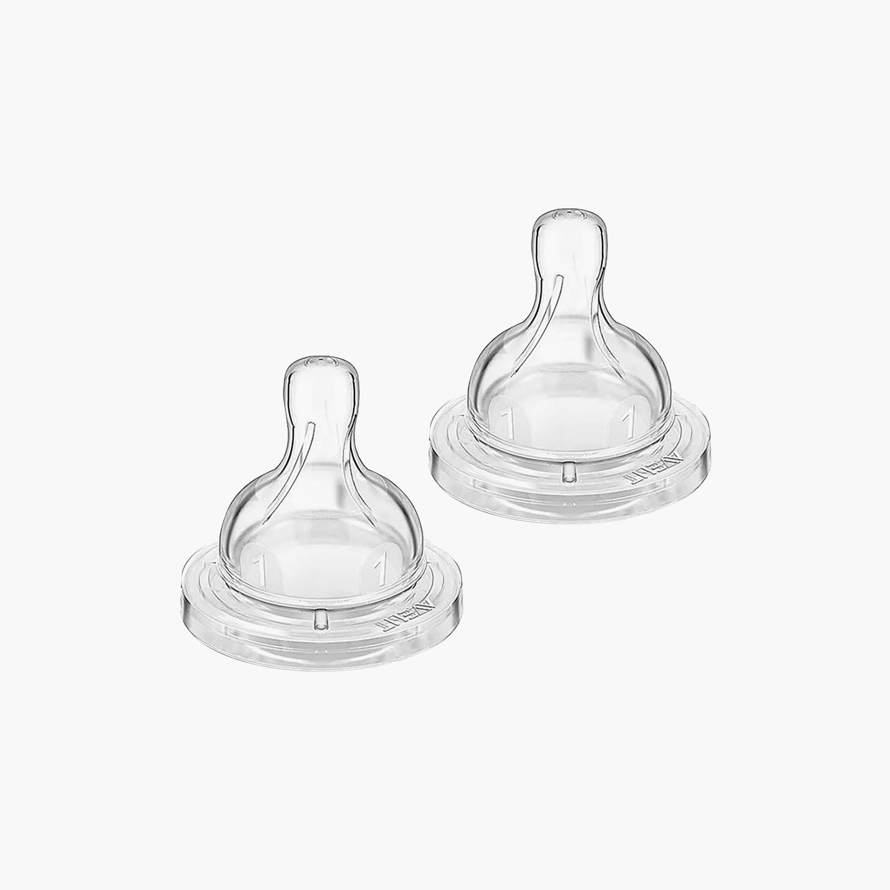 Philips Avent Airflex T3 Flow Silicone Teat - Pack of 2, 3 Months+-baby-feeding-feedingbottles-bottlesandteats-image-1