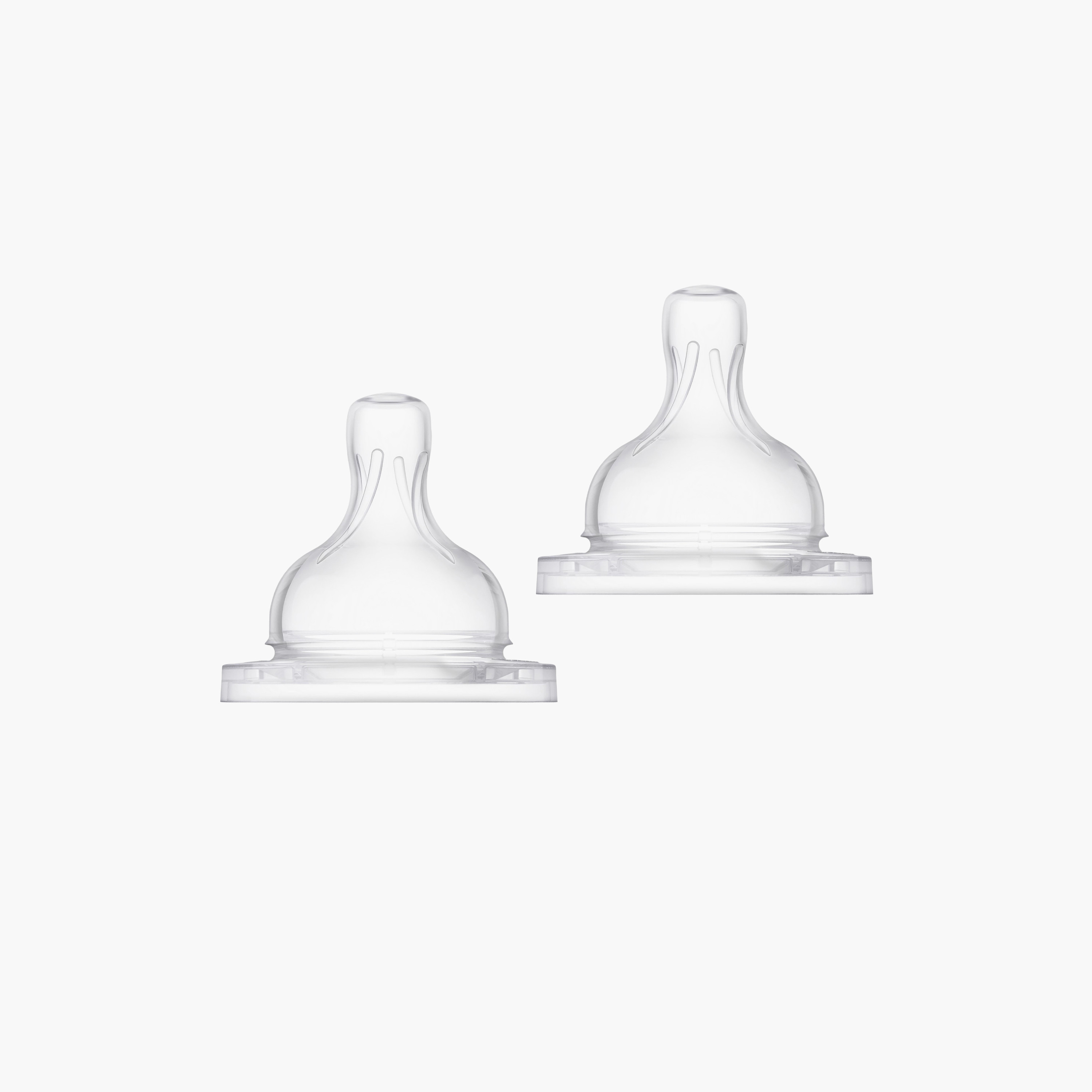 Philips Avent Flow 4 Silicone Teat - Pack of 2, 6 Months+-baby-feeding-feedingbottles-bottlesandteats-image-1