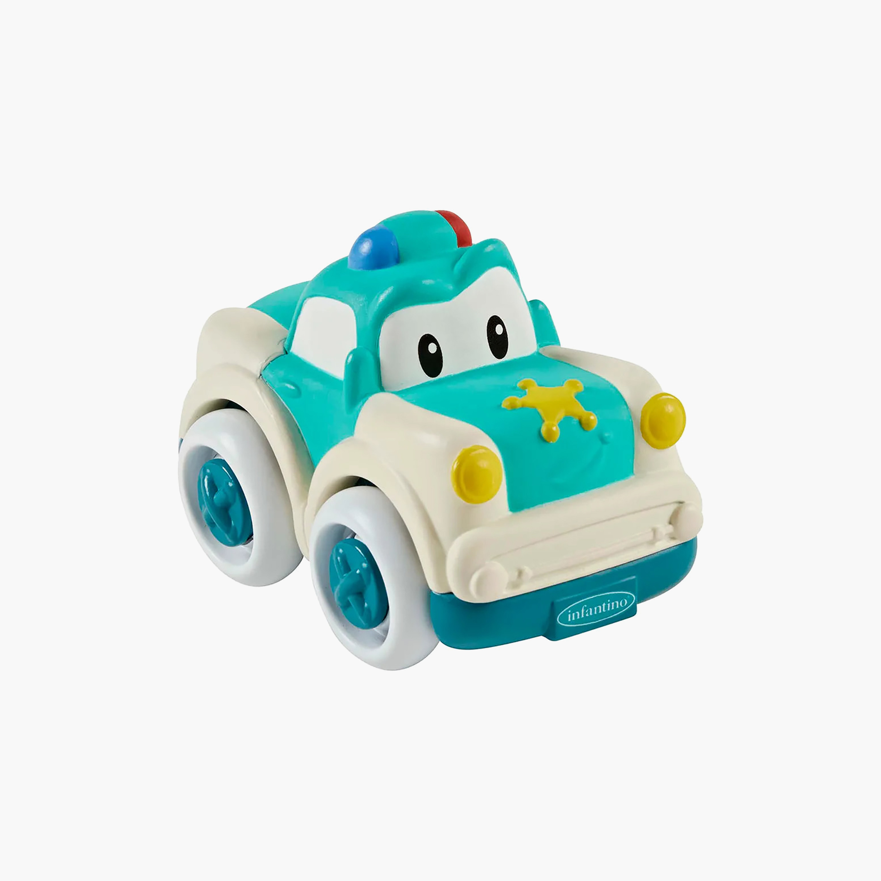 سيارة شرطة بعجلات ناعمة جراب آند رول من إنفانتينو-toys-carsandvehicles-image-1