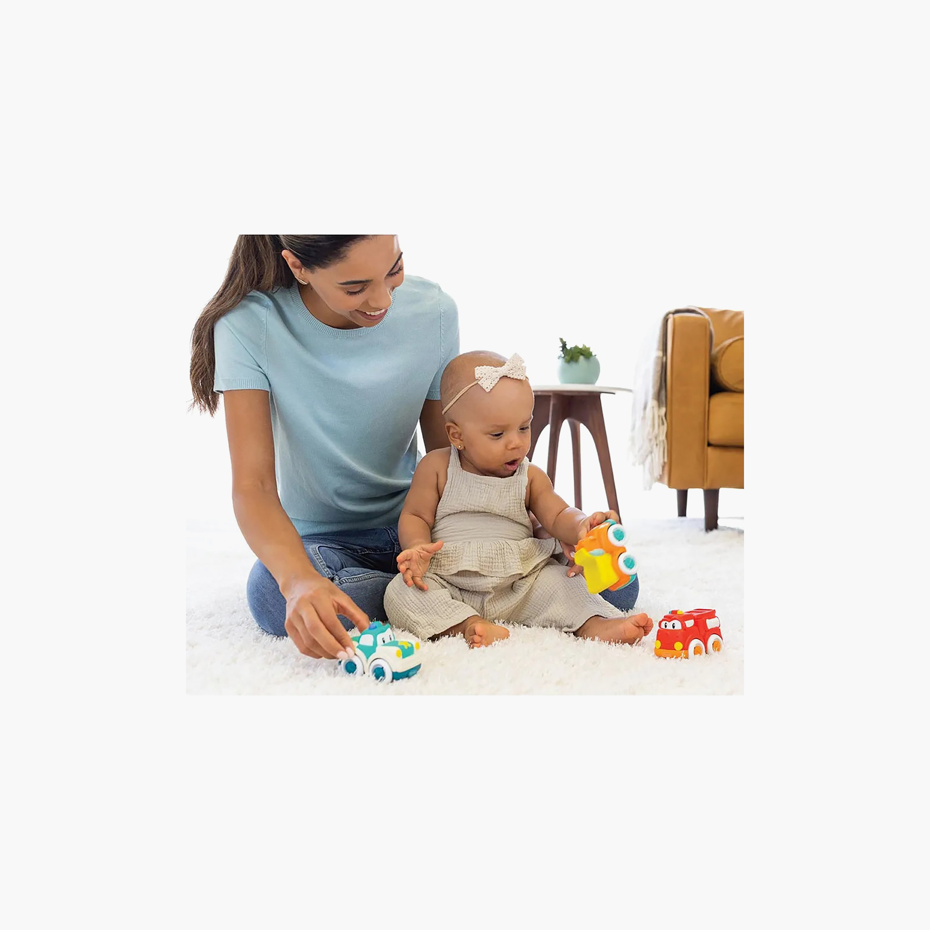 سيارة شرطة بعجلات ناعمة جراب آند رول من إنفانتينو-toys-carsandvehicles-image-2