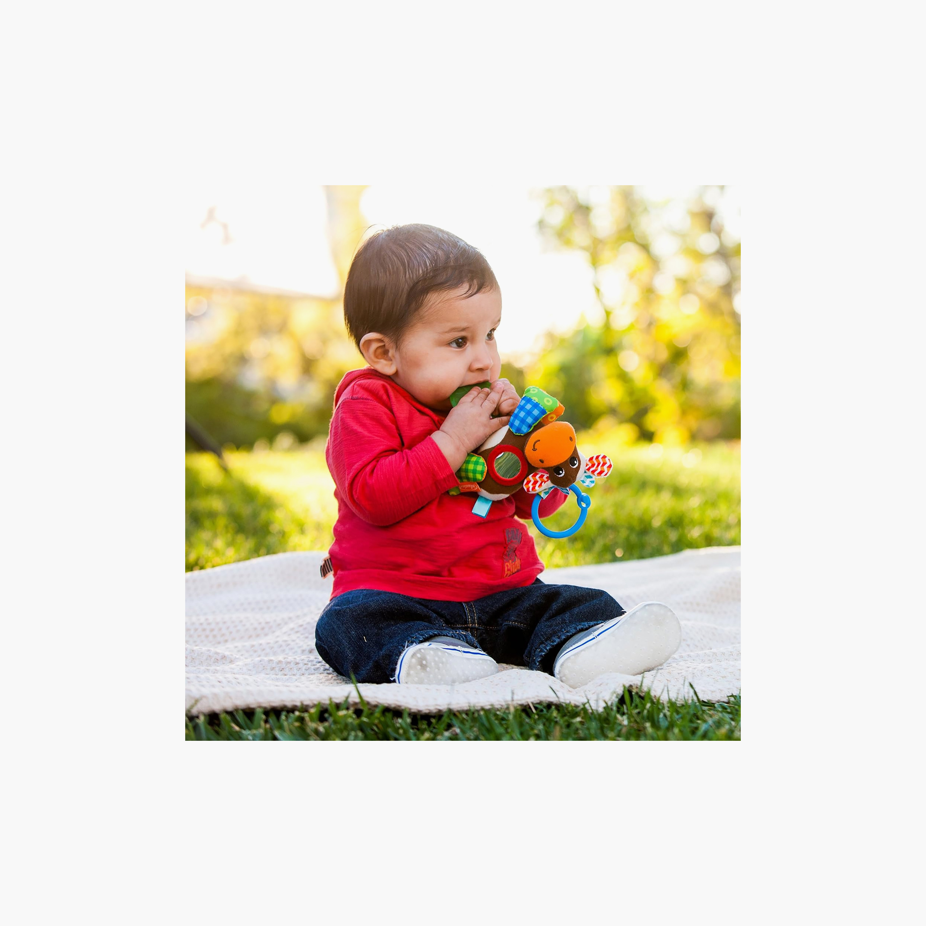 Infantino Jittery Cow Activity Toy with Teether-baby-infantactivity-image-4