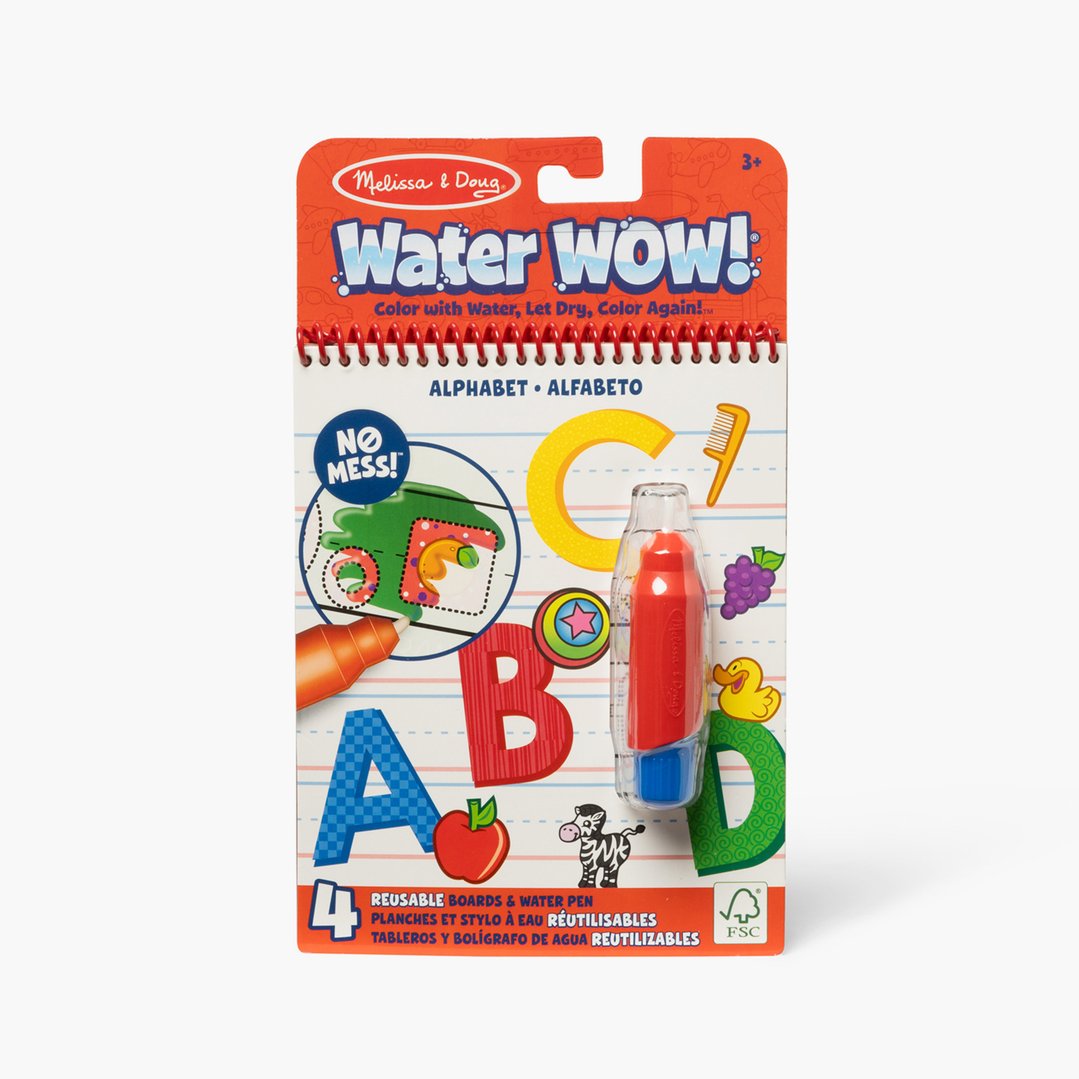 دفتر أنشطة تلوين الحروف المائي من ميليسا آند دوغ-toys-educational-readingandwriting-image-1
