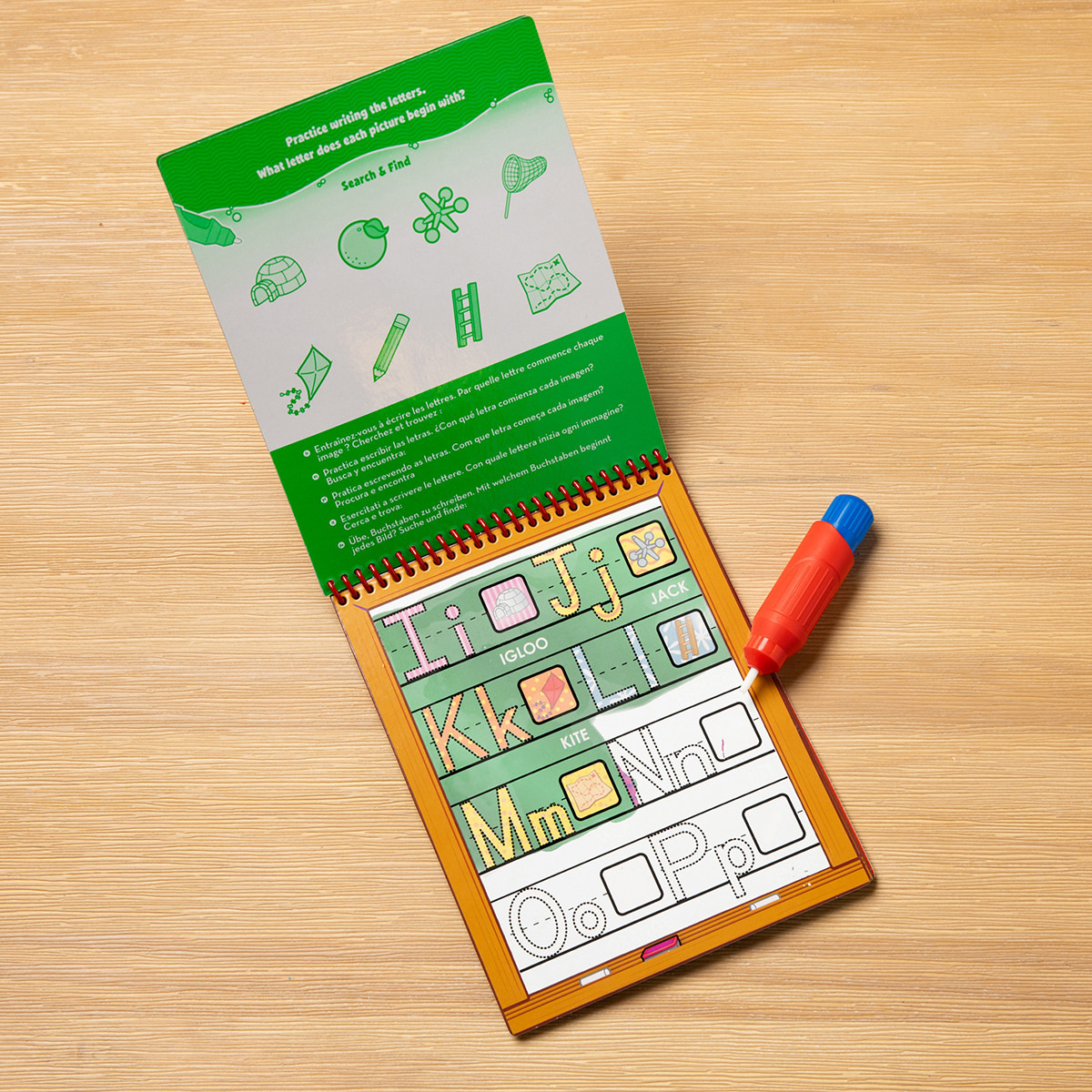 دفتر أنشطة تلوين الحروف المائي من ميليسا آند دوغ-toys-educational-readingandwriting-image-4