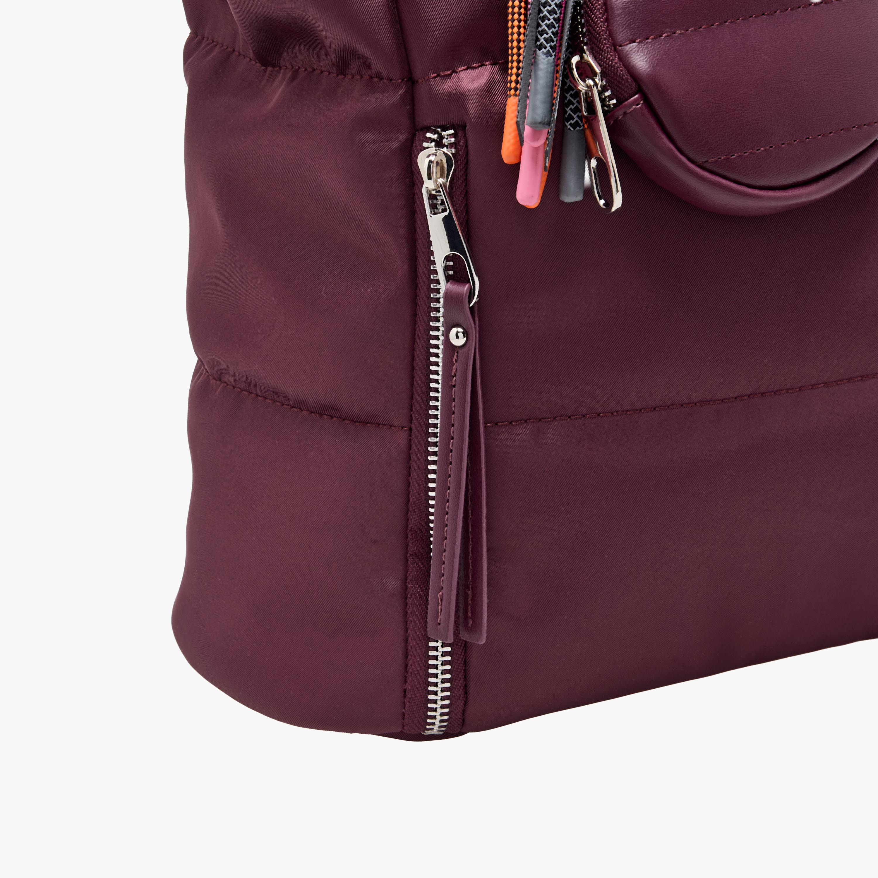 Mistotes Quilted Tote Bag with Detachable Pouch-women-bagsandwallets-handbags-image-6