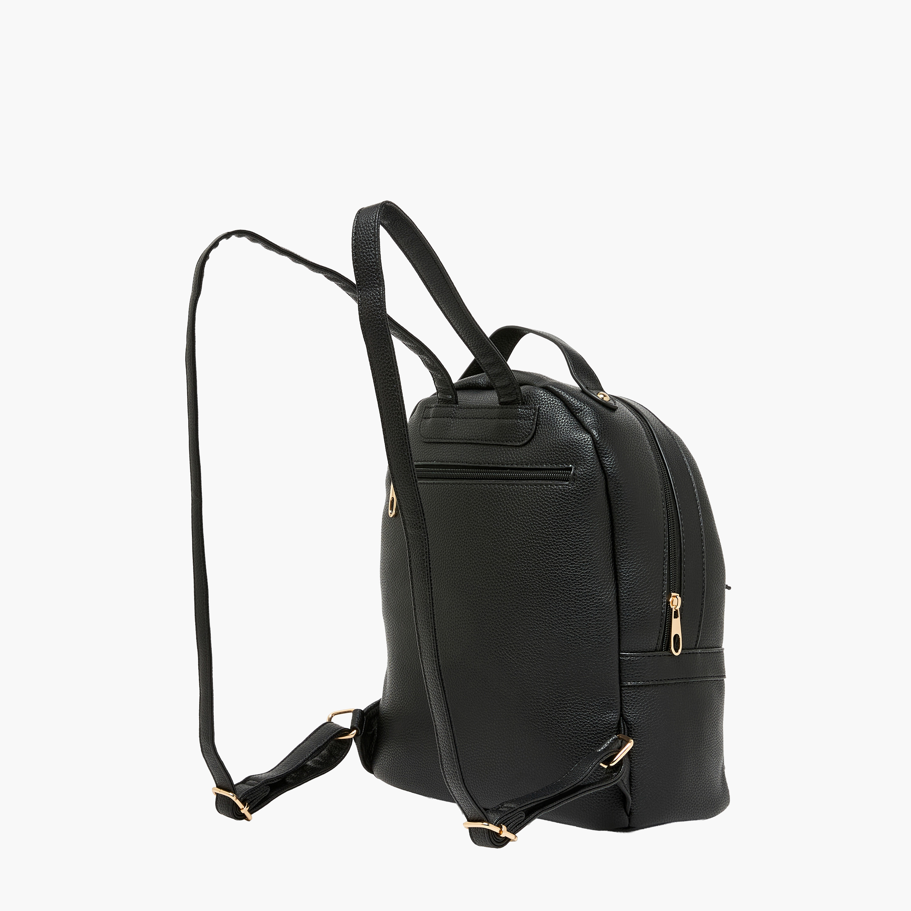 Sasha Charm Embellished Backpack with Adjustable Straps-women-bagsandwallets-backpacks-image-3