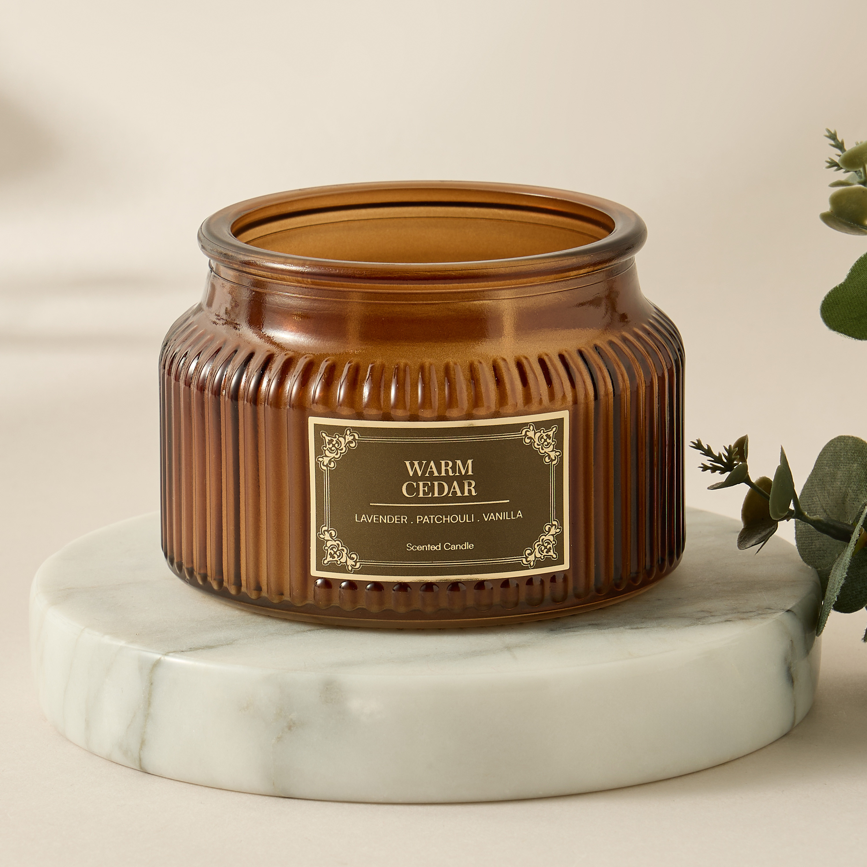 Atelier Warm Cedar Jar Candle - 180 gms-household-homefragrance-candles-image-1
