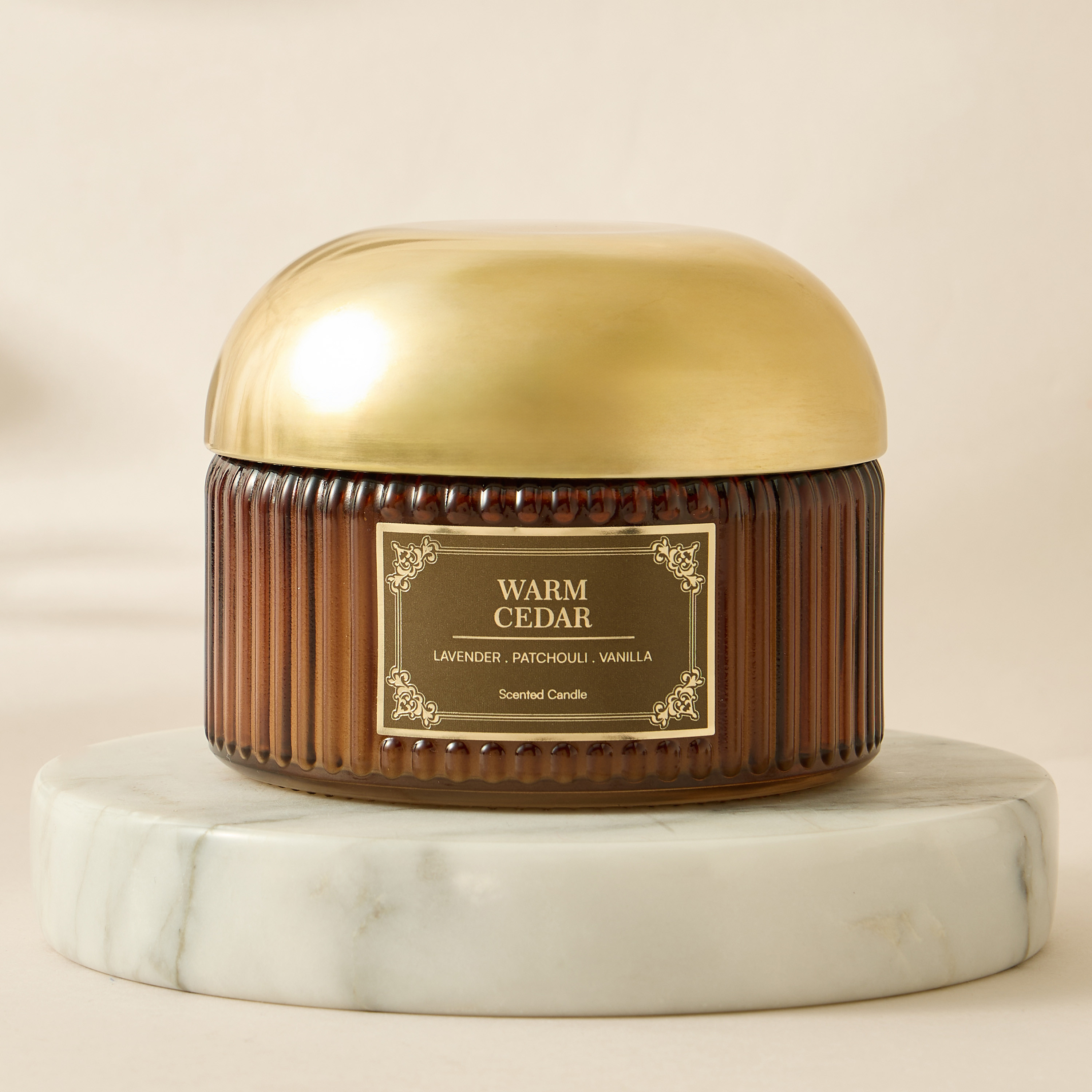 Atelier Warm Cedar Jar Candle - 180 gms-household-homefragrance-candles-image-2