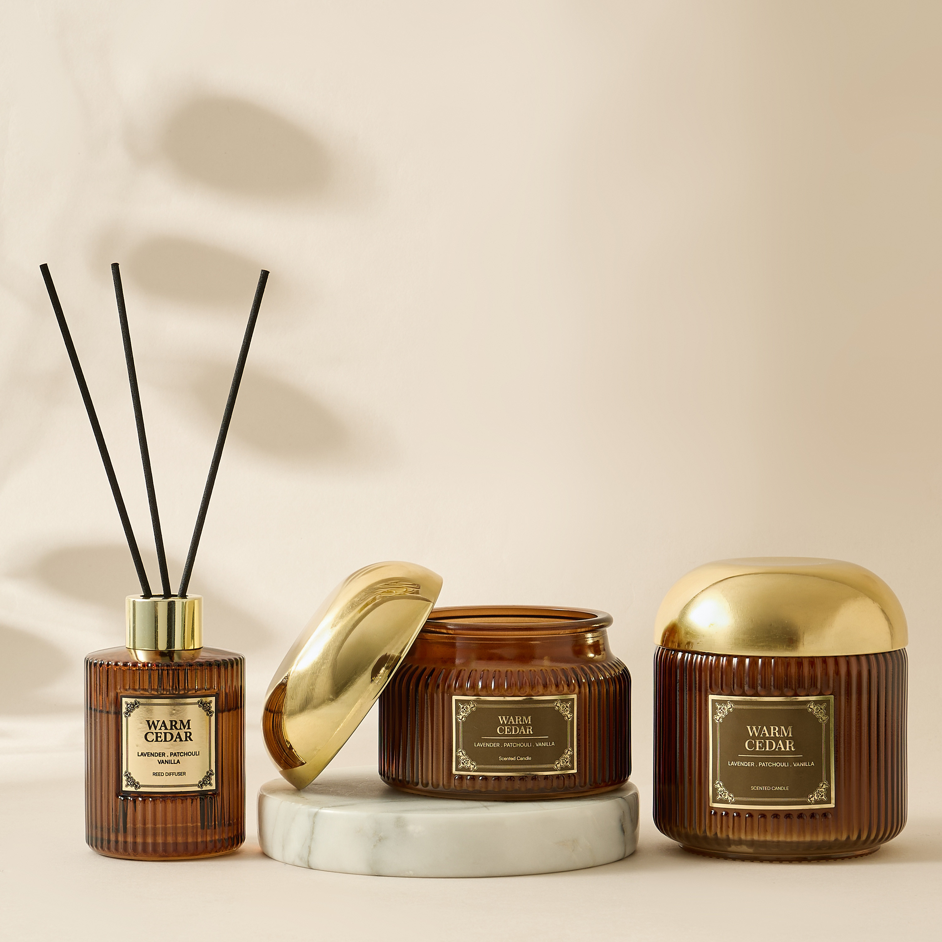 Atelier Warm Cedar Jar Candle - 370 gms-household-homefragrance-candles-image-5