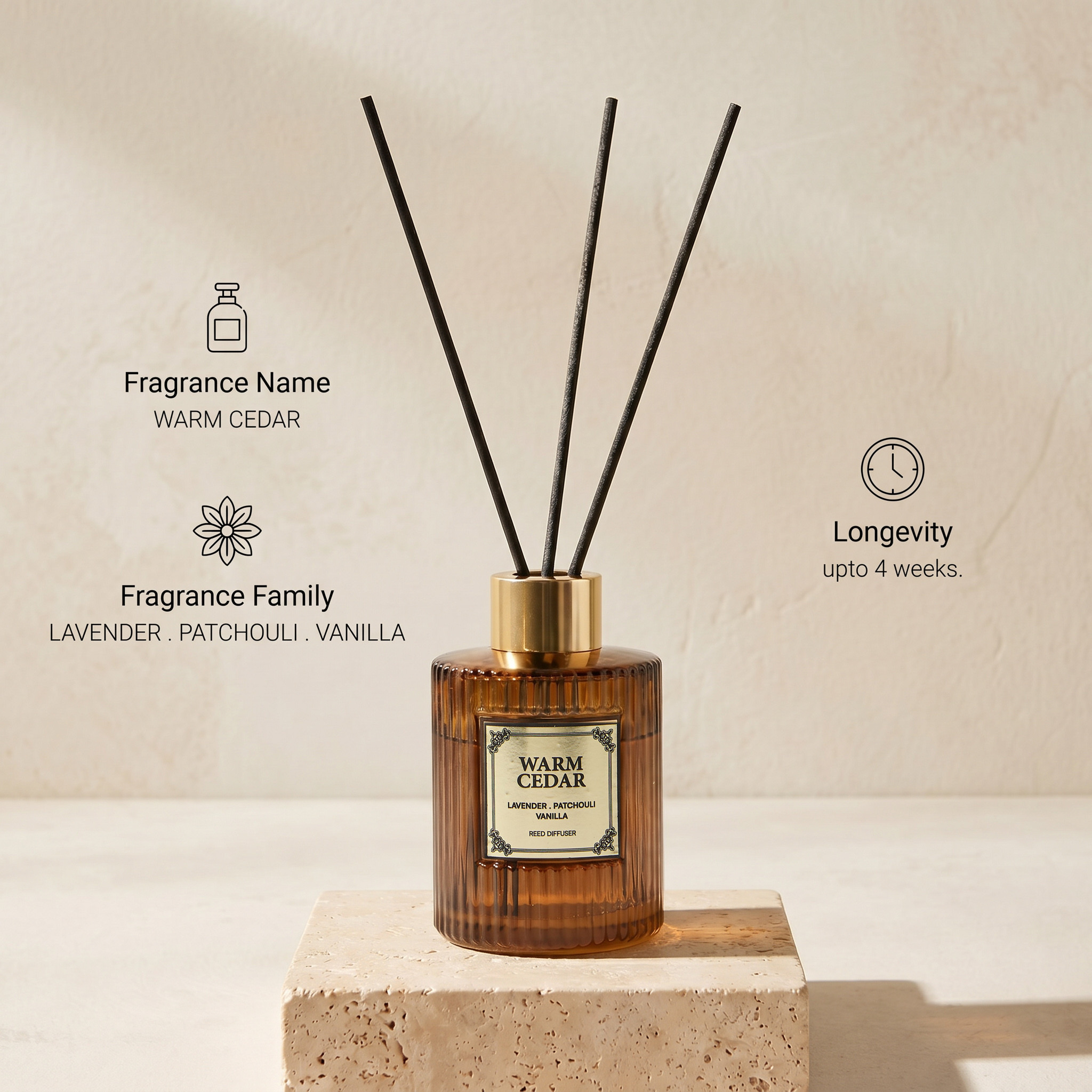 Atelier Warm Cedar Reed Diffuser - 100 ml-household-homefragrance-reeddiffusers-image-7