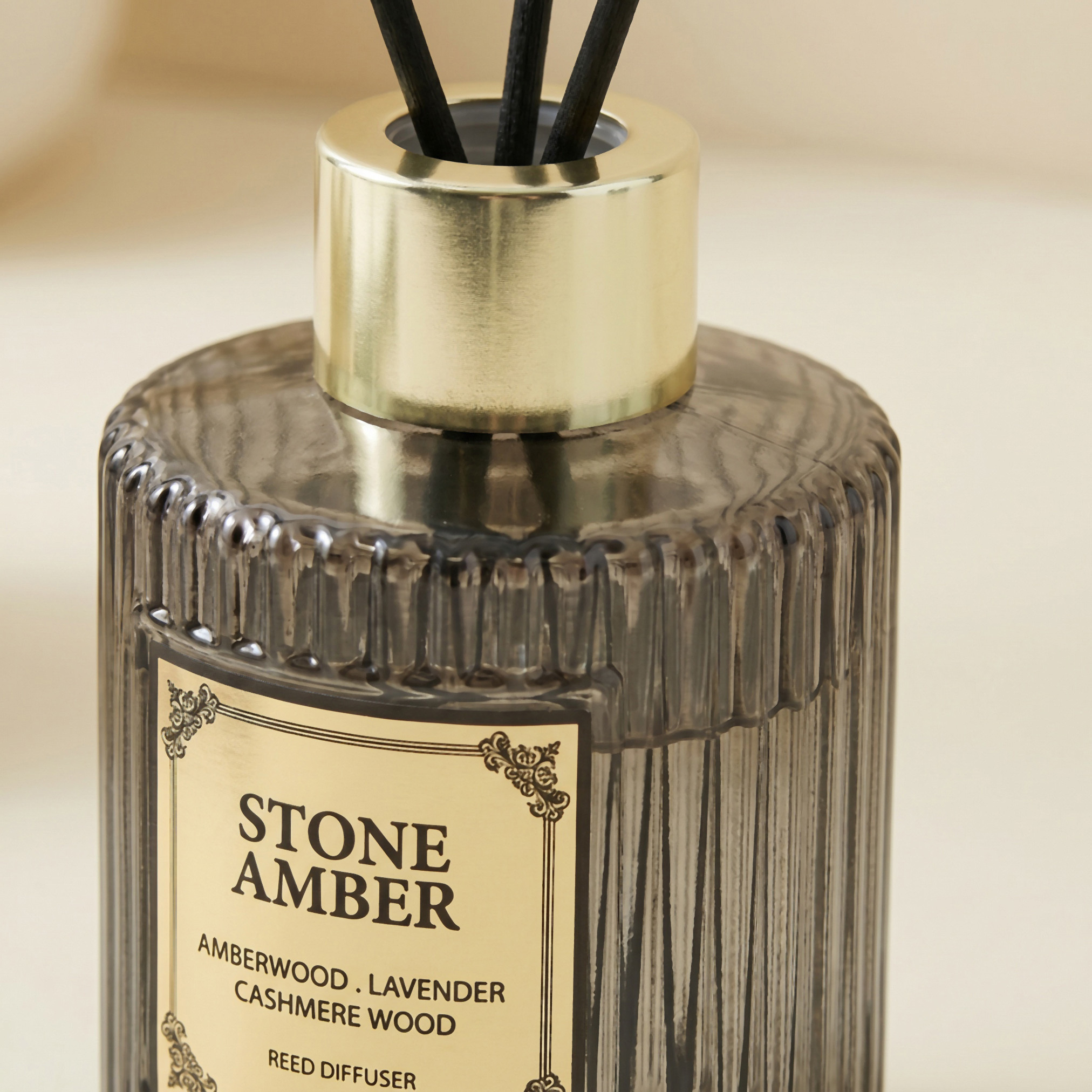 Atelier Stone Amber Reed Diffuser - 100 ml-household-homefragrance-reeddiffusers-image-5
