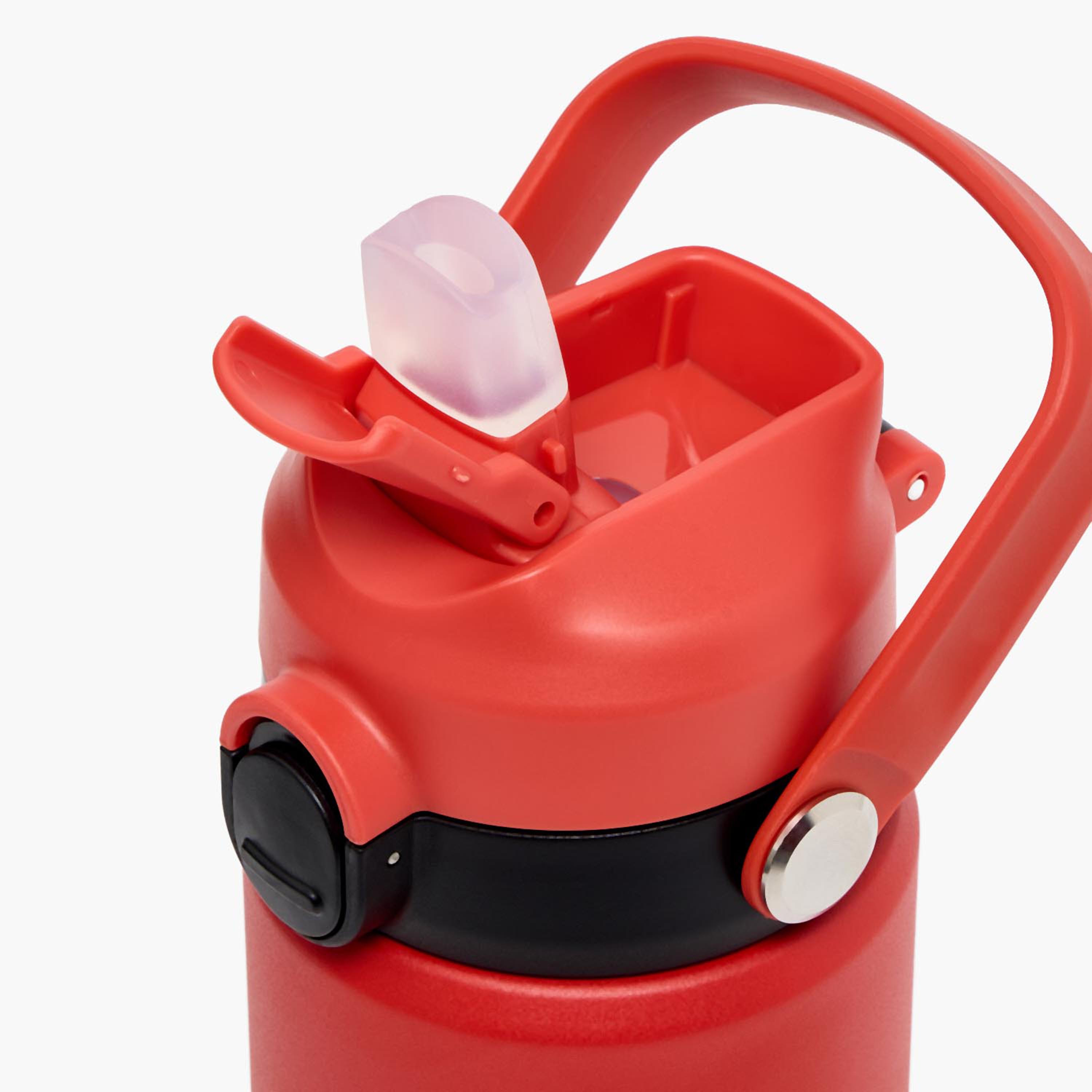 قارورة مياه ستانلس ستيل بفوهة قلابة ومقبض وطبعات من ديزني-school-waterbottles-image-6