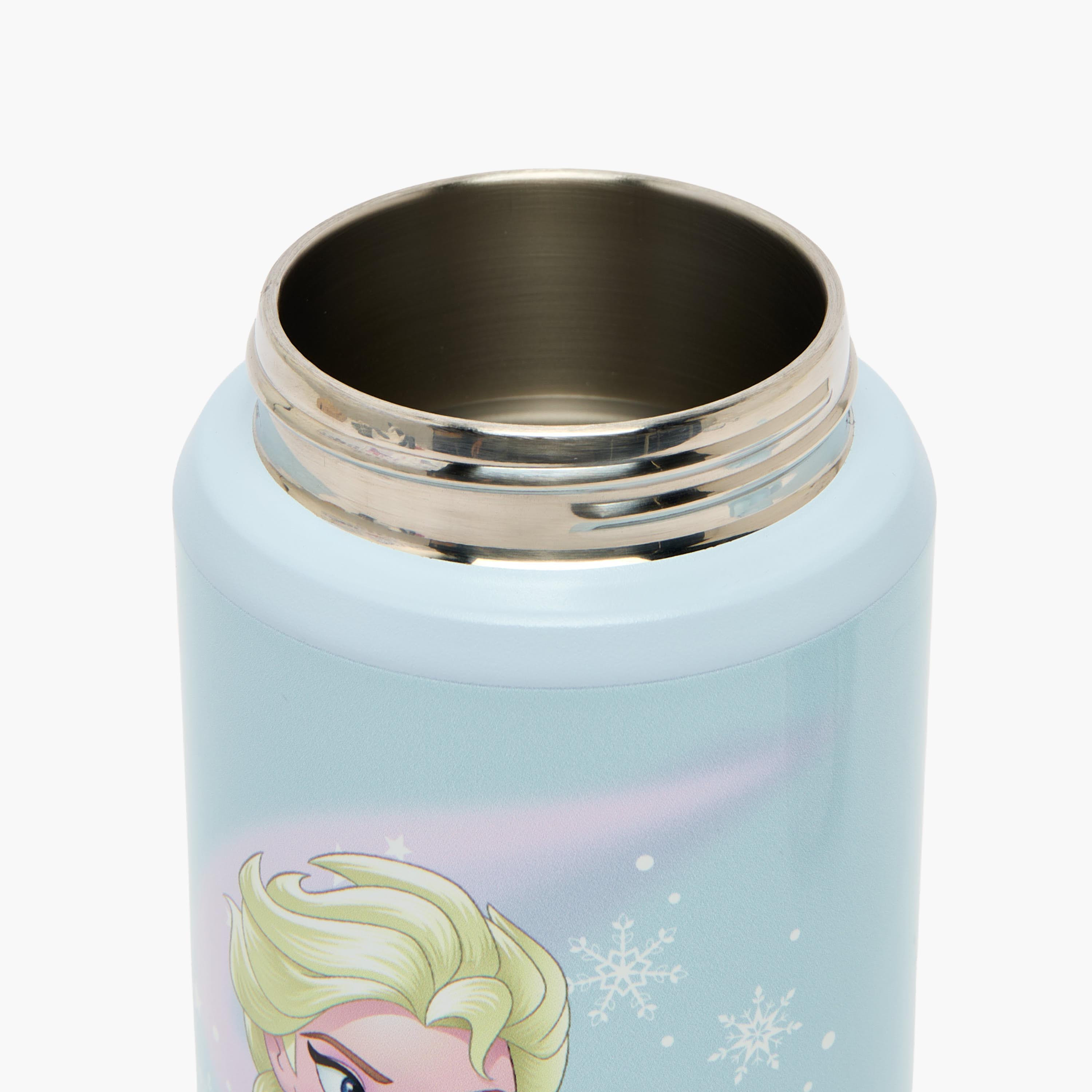 Disney Frozen Print Stainless Steel Water Bottle with Flip Spout and Handle-school-waterbottles-image-5