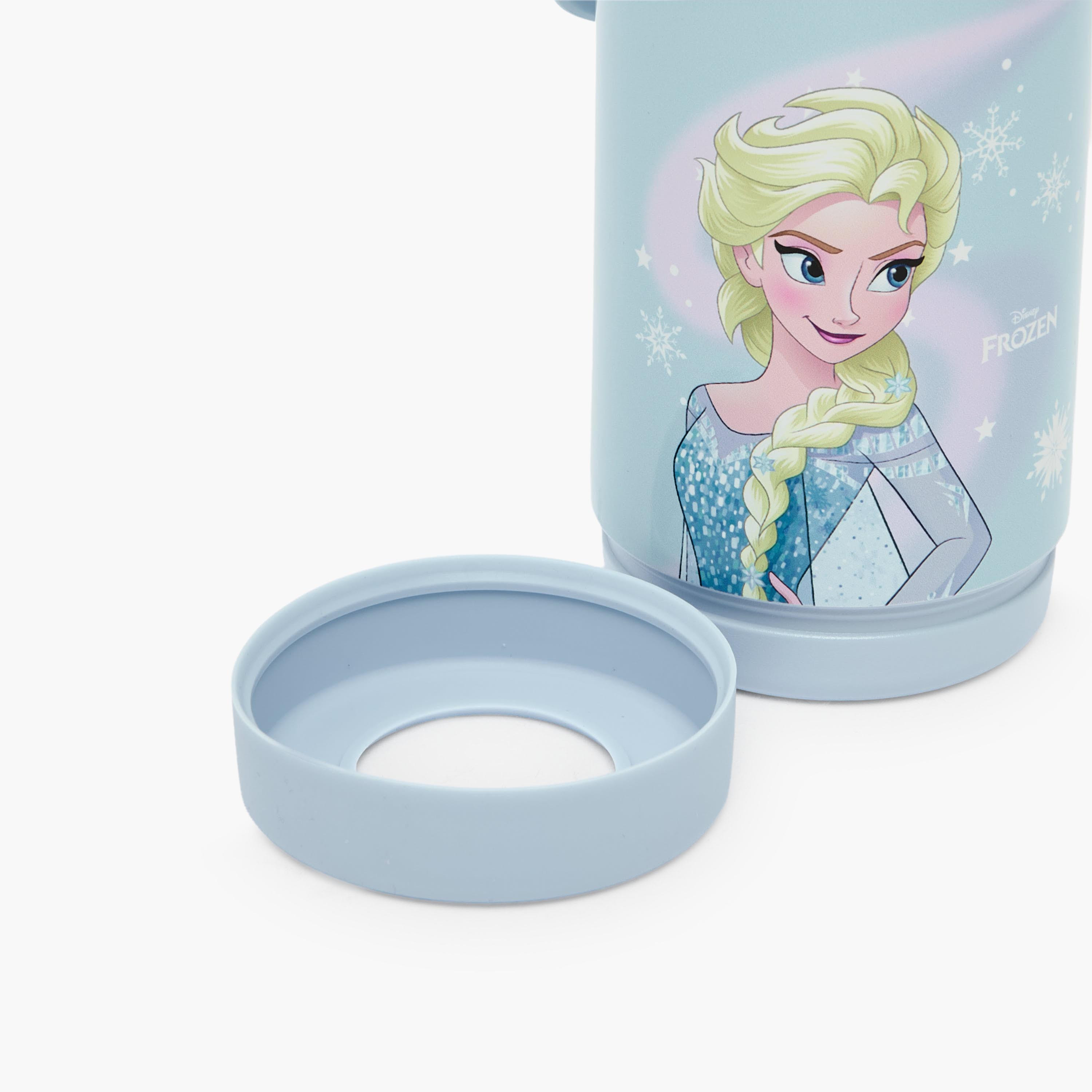 Disney Frozen Print Stainless Steel Water Bottle with Flip Spout and Handle-school-waterbottles-image-8