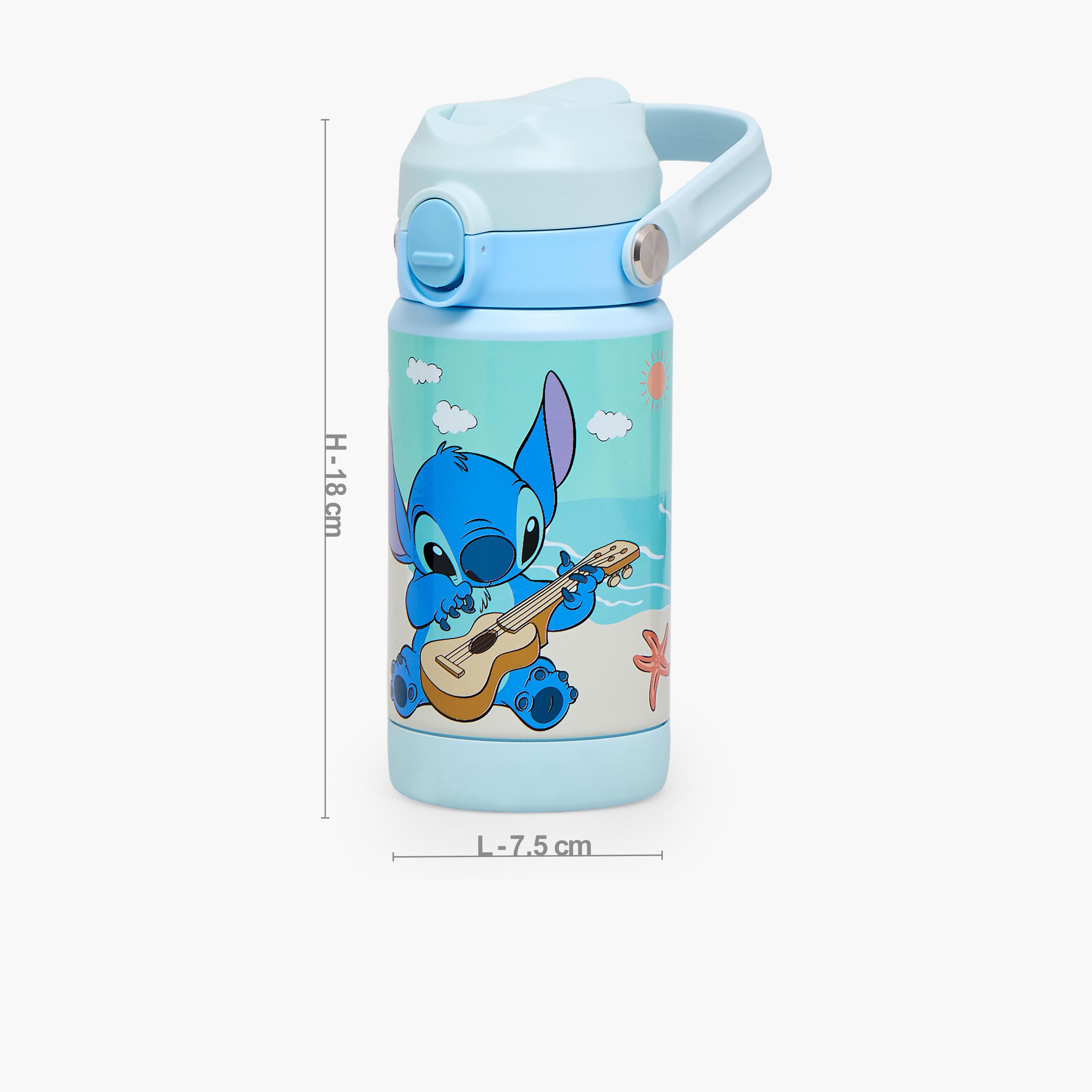 قارورة مياه ستانلس ستيل بفوهة قلابة ومقبض وطبعات من ديزني-school-waterbottles-image-3