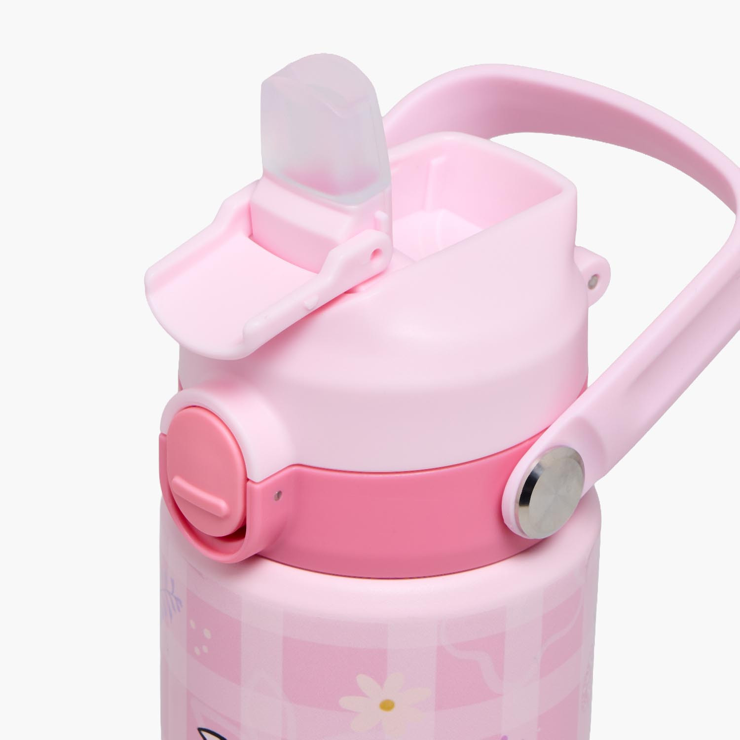 Disney Marie Print Stainless Steel Water Bottle with Flip Spout and Handle-school-waterbottles-image-6