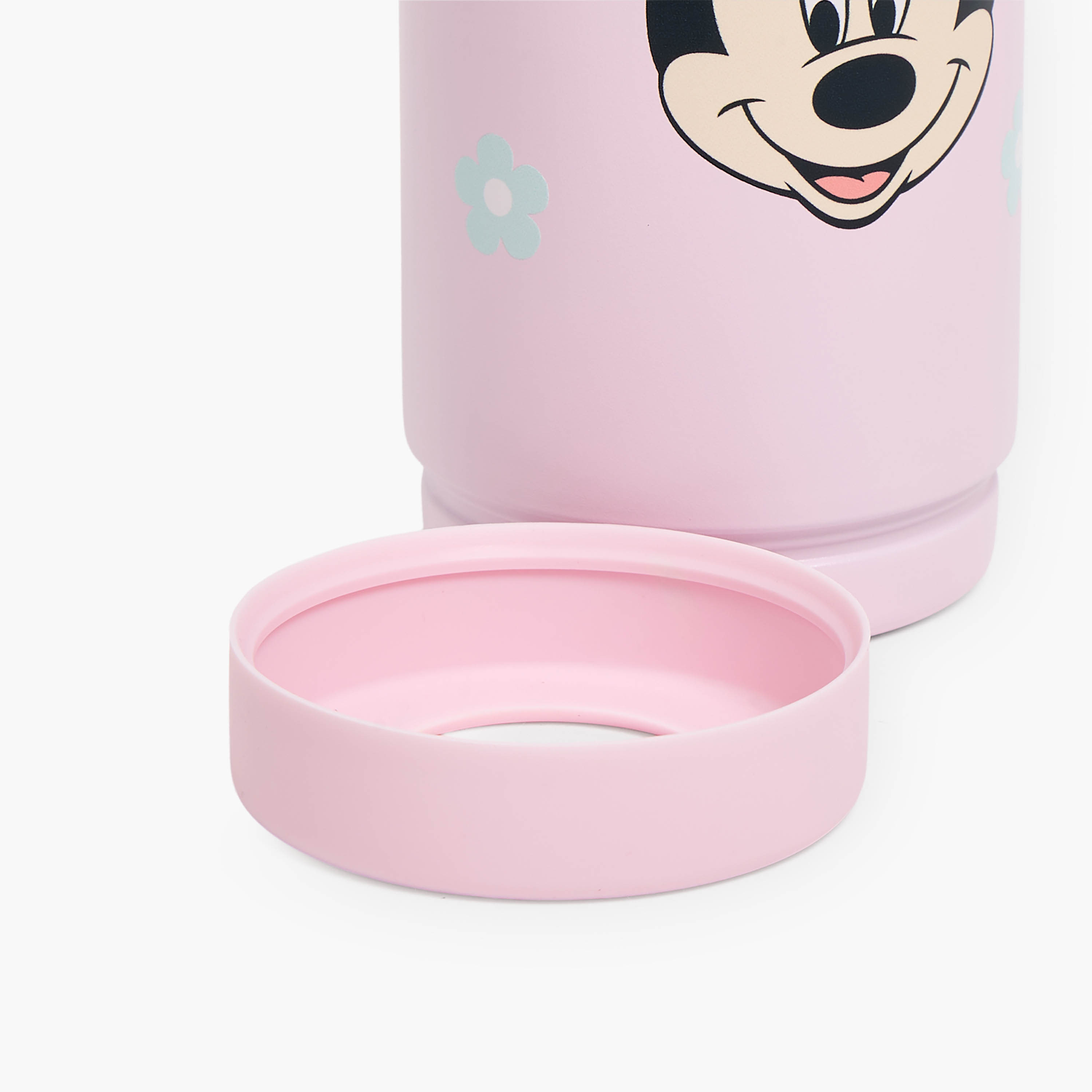 Disney Minnie Mouse Print Stainless Steel Water Bottle with Flip Spout and Handle-school-waterbottles-image-8
