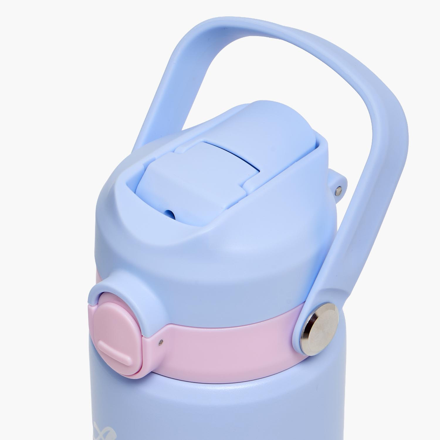 Disney Stitch Print Stainless Steel Water Bottle with Flip Spout and Handle-school-waterbottles-image-4