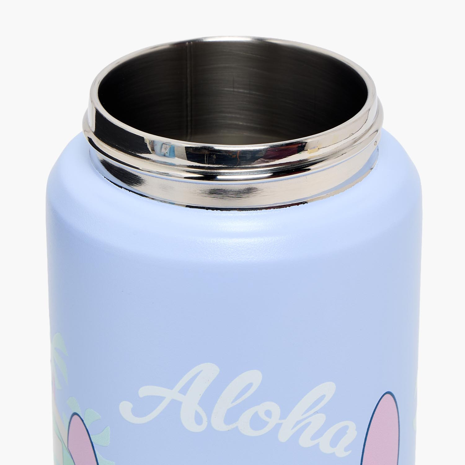 Disney Stitch Print Stainless Steel Water Bottle with Flip Spout and Handle-school-waterbottles-image-5