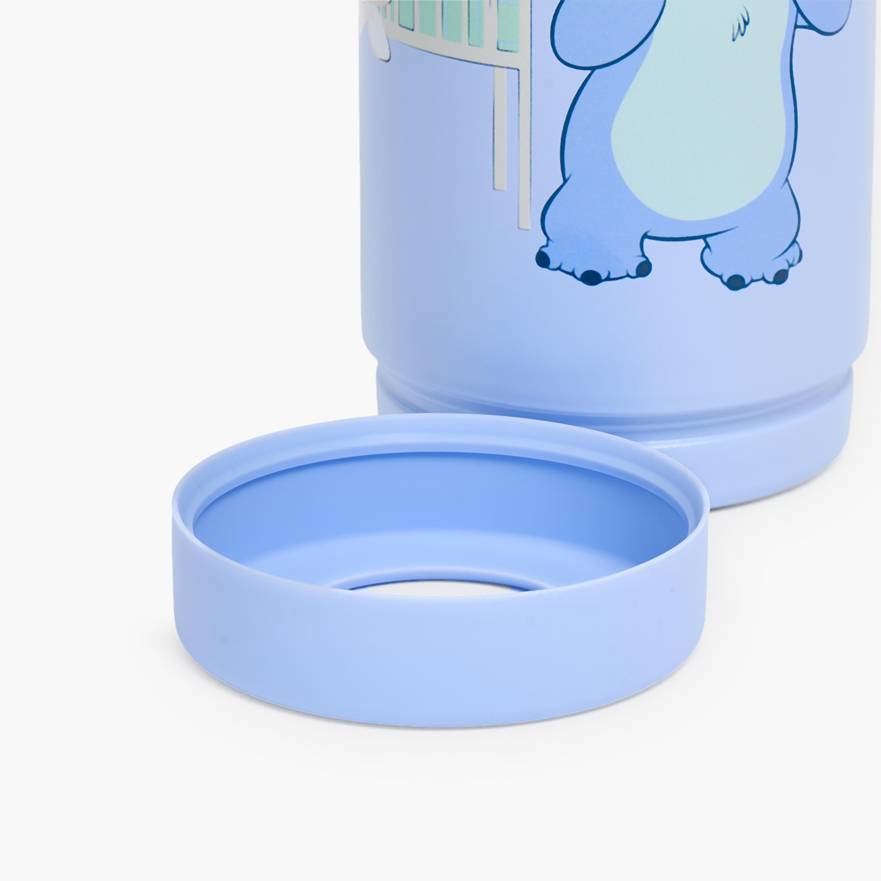 Disney Stitch Print Stainless Steel Water Bottle with Flip Spout and Handle-school-waterbottles-image-7