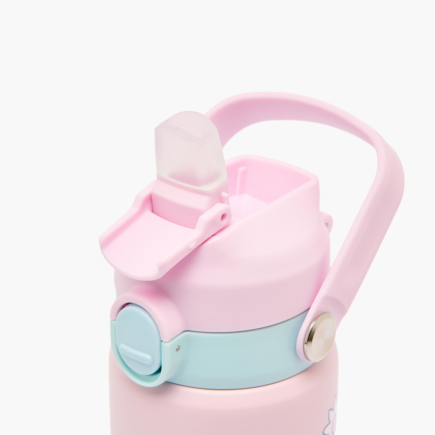 قارورة مياه ستانلس ستيل بفوهة قلابة ومقبض وطبعات من ديزني-school-waterbottles-image-6