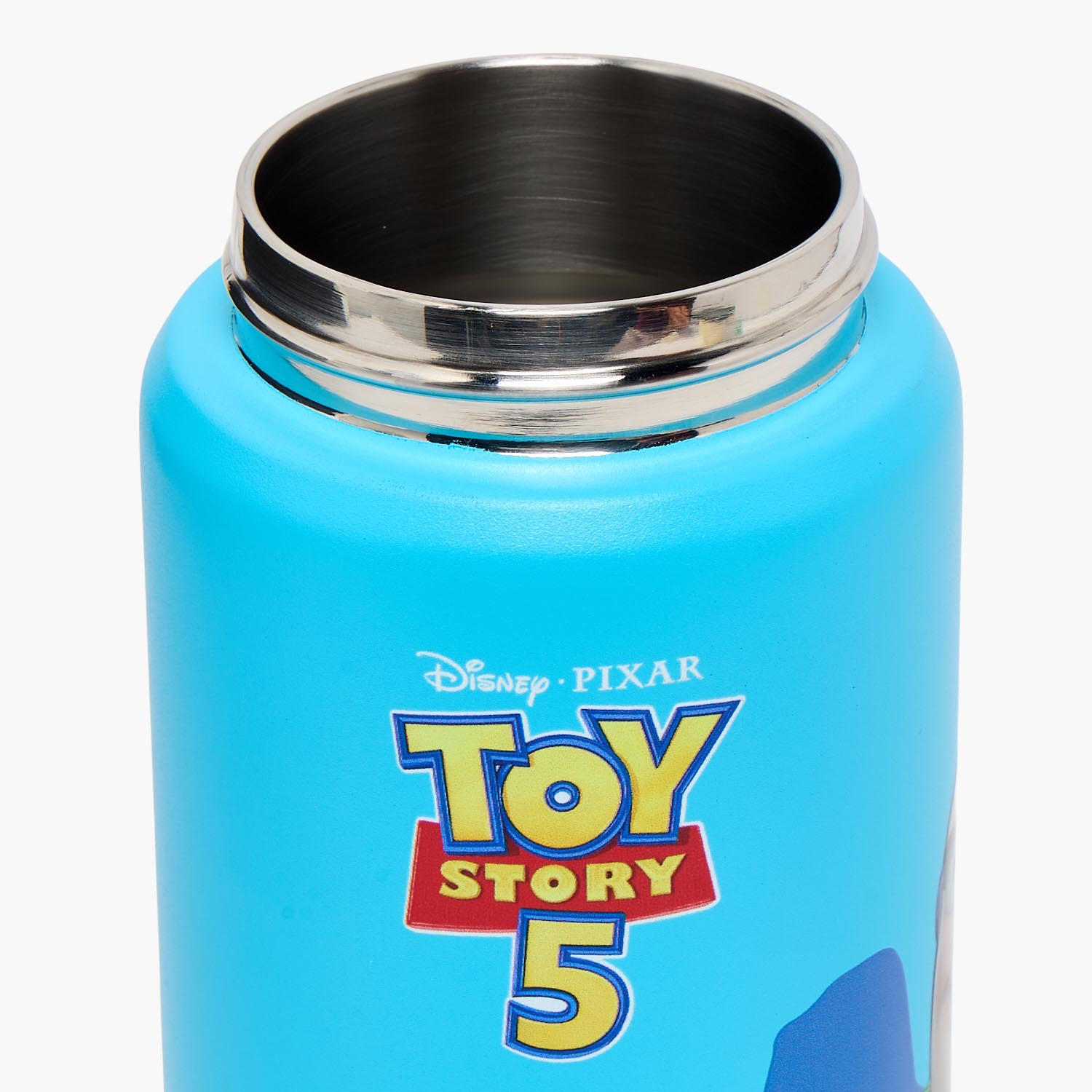 Disney Toy Story Print Stainless Steel Water Bottle with Flip Spout and Handle-school-waterbottles-image-5