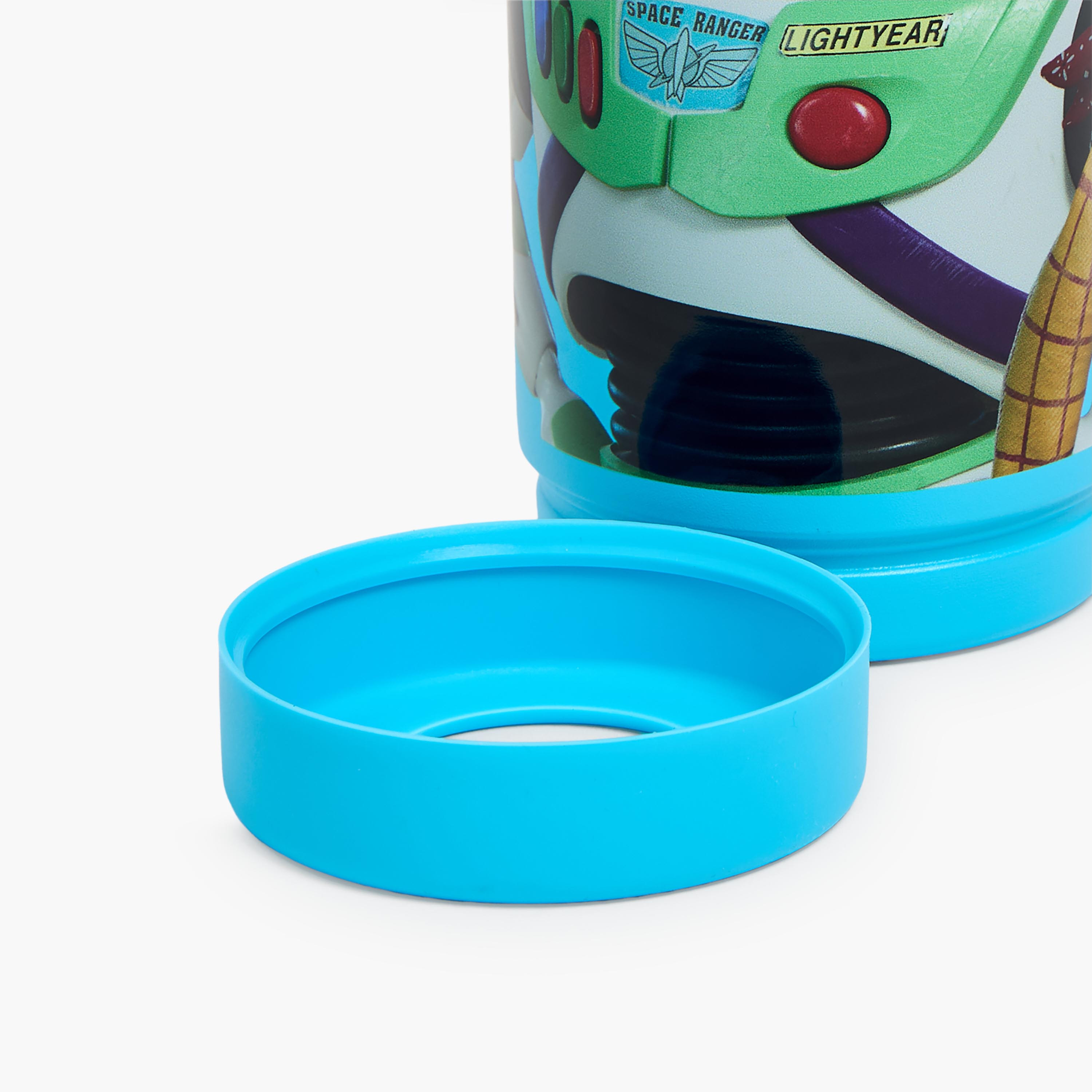 Disney Toy Story Print Stainless Steel Water Bottle with Flip Spout and Handle-school-waterbottles-image-8