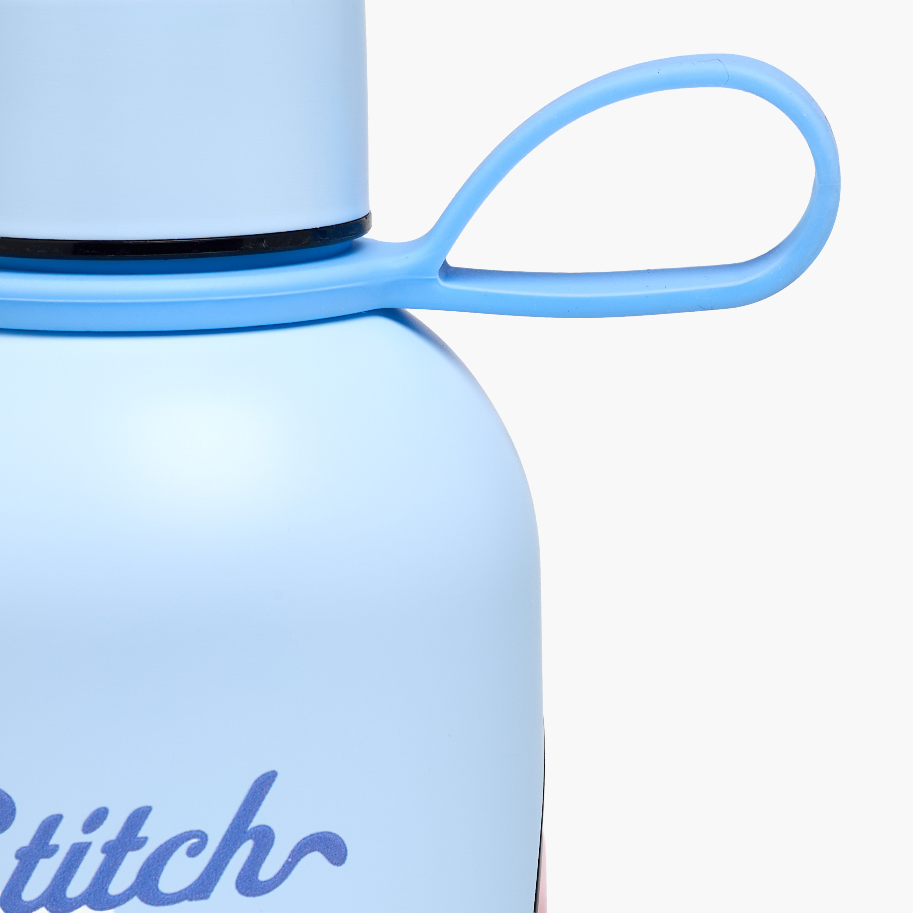 Disney Stitch Print Stainless Steel Water Bottle with Wide Mouth and Handle-school-waterbottles-image-6