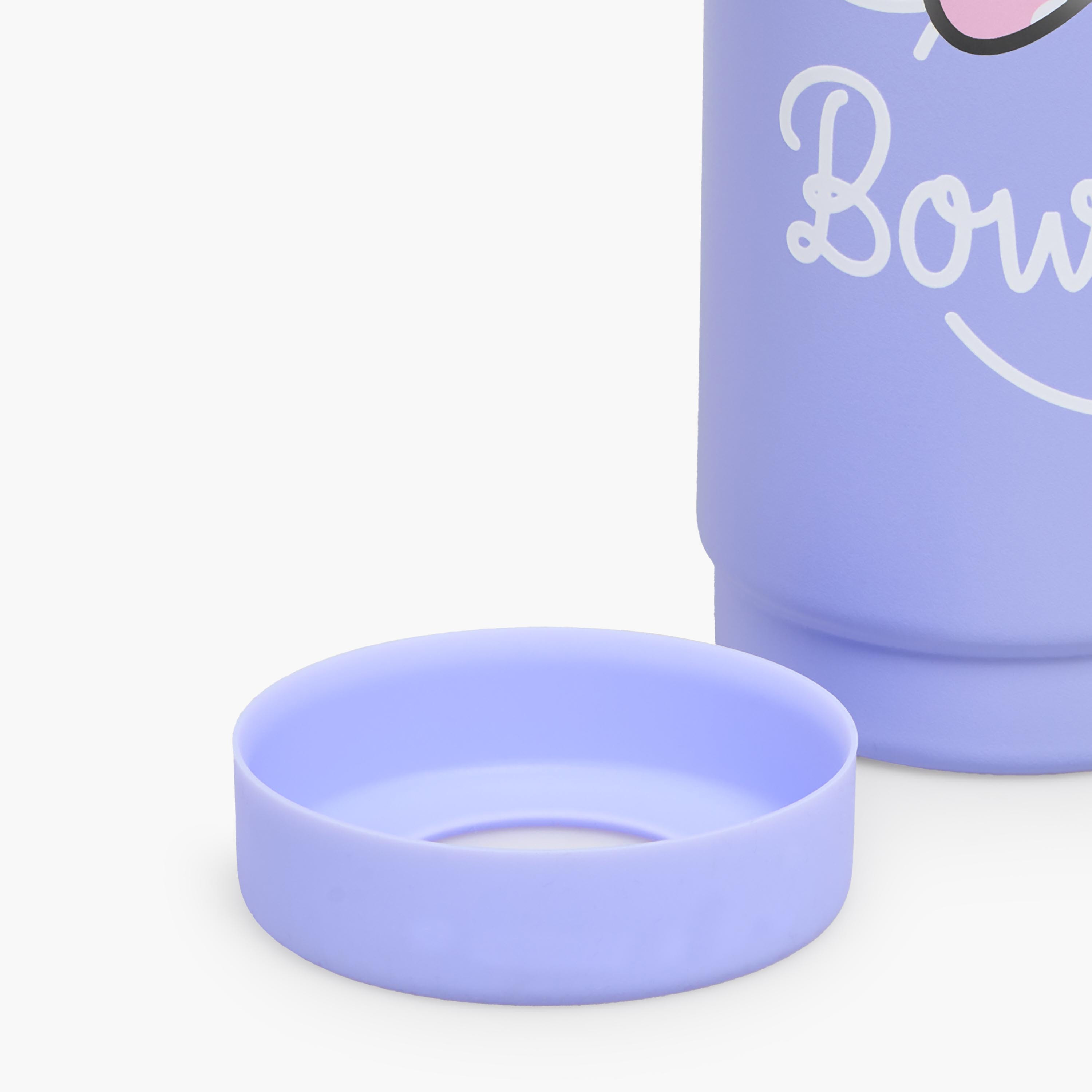 قارورة مياه ستانلس ستيل بفوهة ومقبض وطبعات ميني ماوس من ديزني-school-waterbottles-image-8