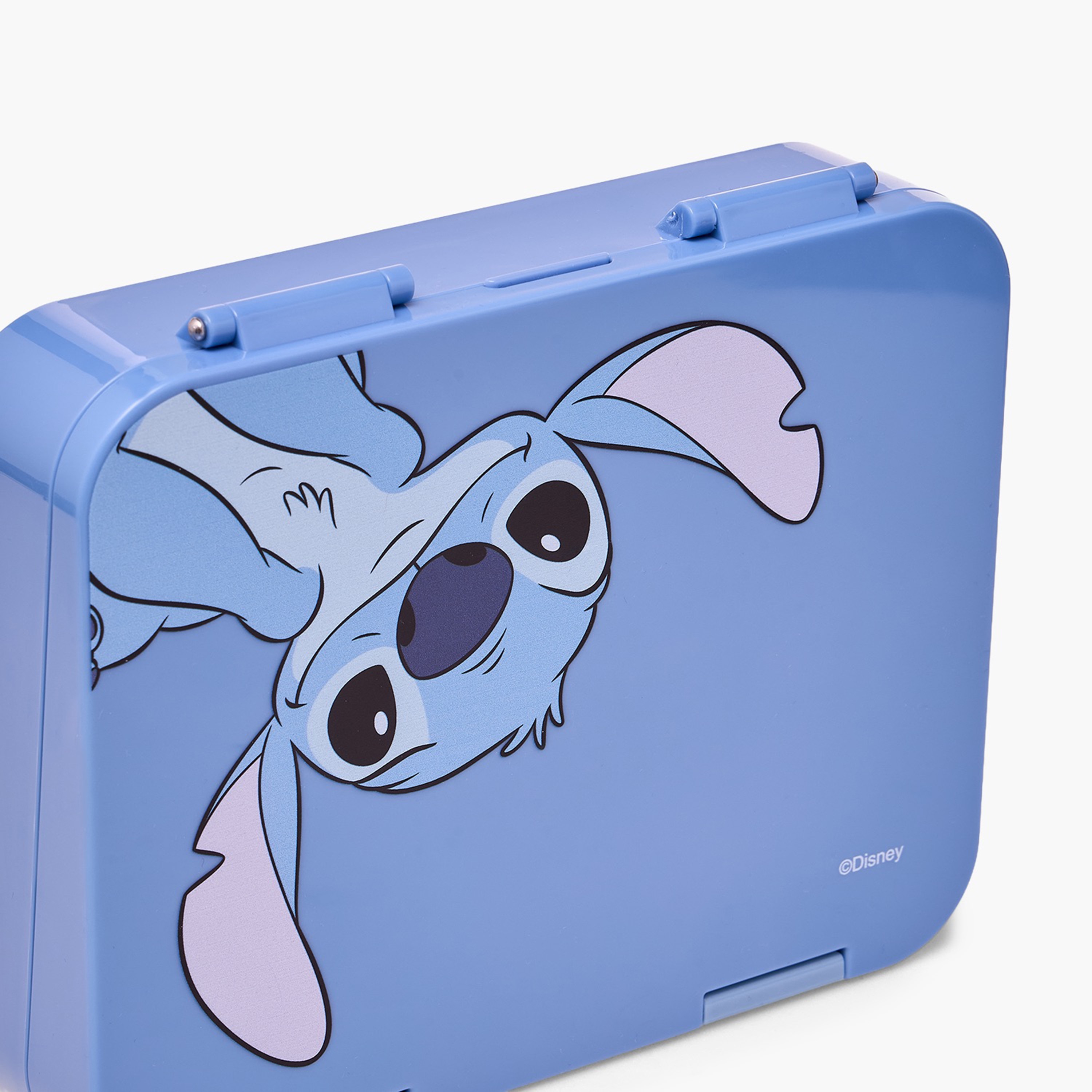 صندوق غداء بطبعة ستيتش للبنات مع غطاء بقفل كبس - ديزني-school-lunchessentials-lunchboxes-image-6
