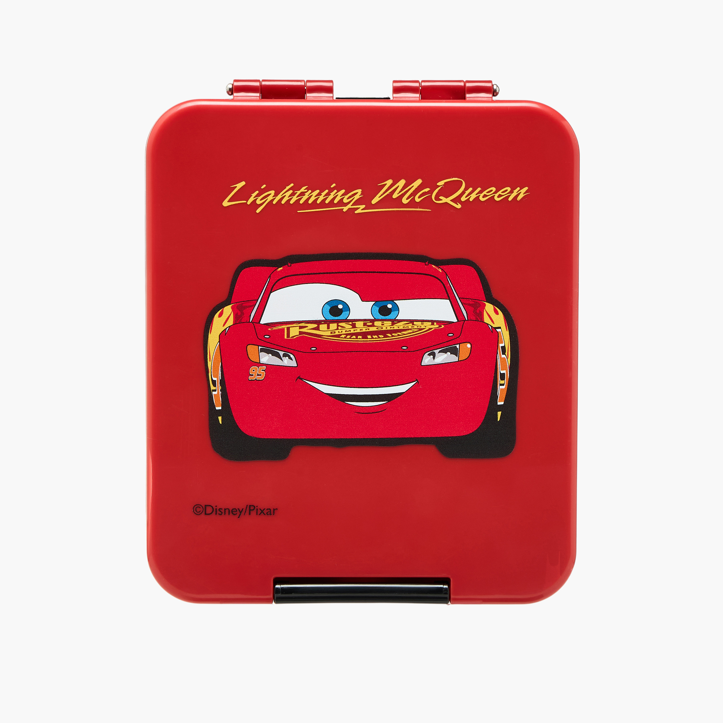 Disney Lightning McQueen Print Bento Lunch Box for Boys with Clip Lock Lid - 640 ml-school-lunchessentials-lunchboxes-image-3