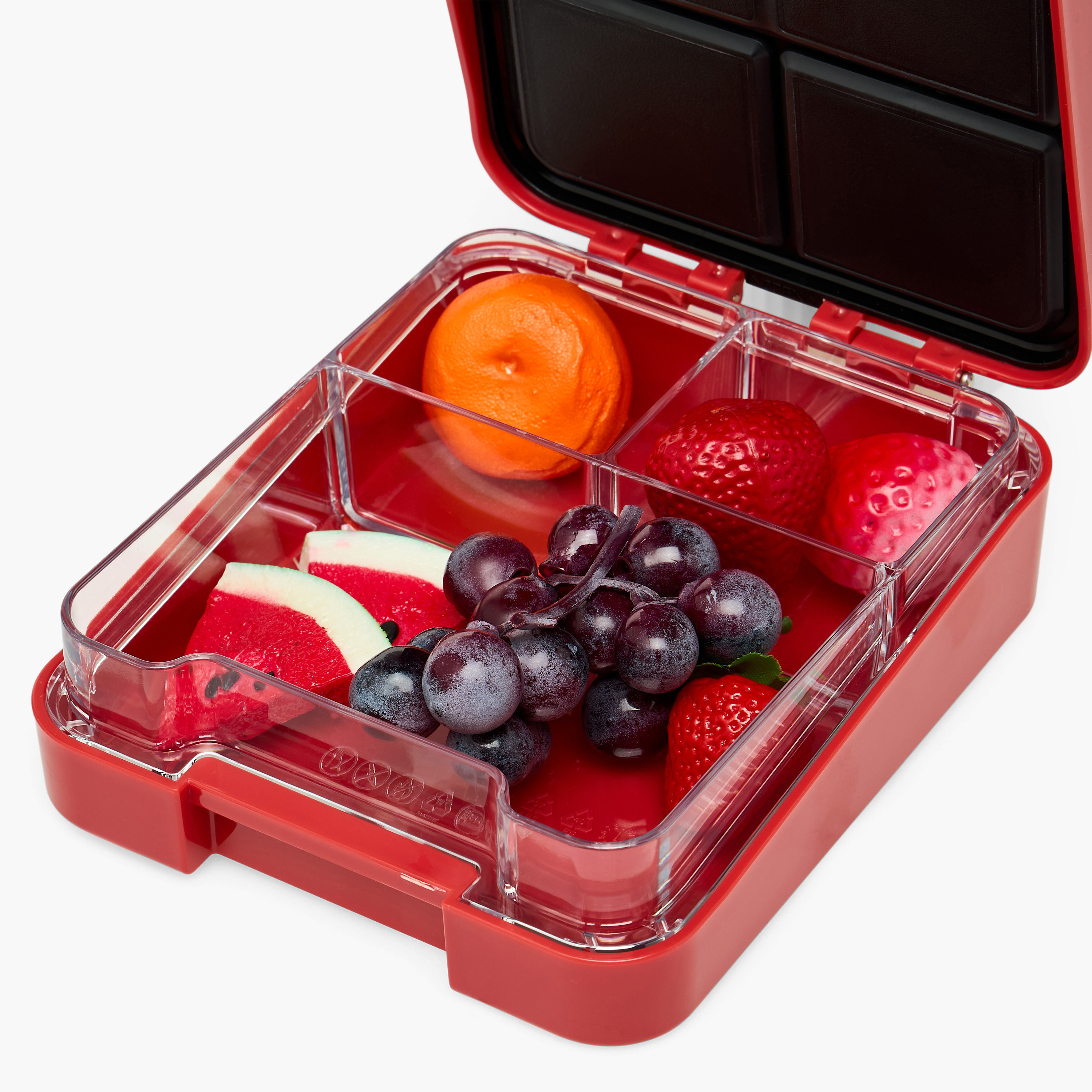 Disney Lightning McQueen Print Bento Lunch Box for Boys with Clip Lock Lid - 640 ml-school-lunchessentials-lunchboxes-image-9