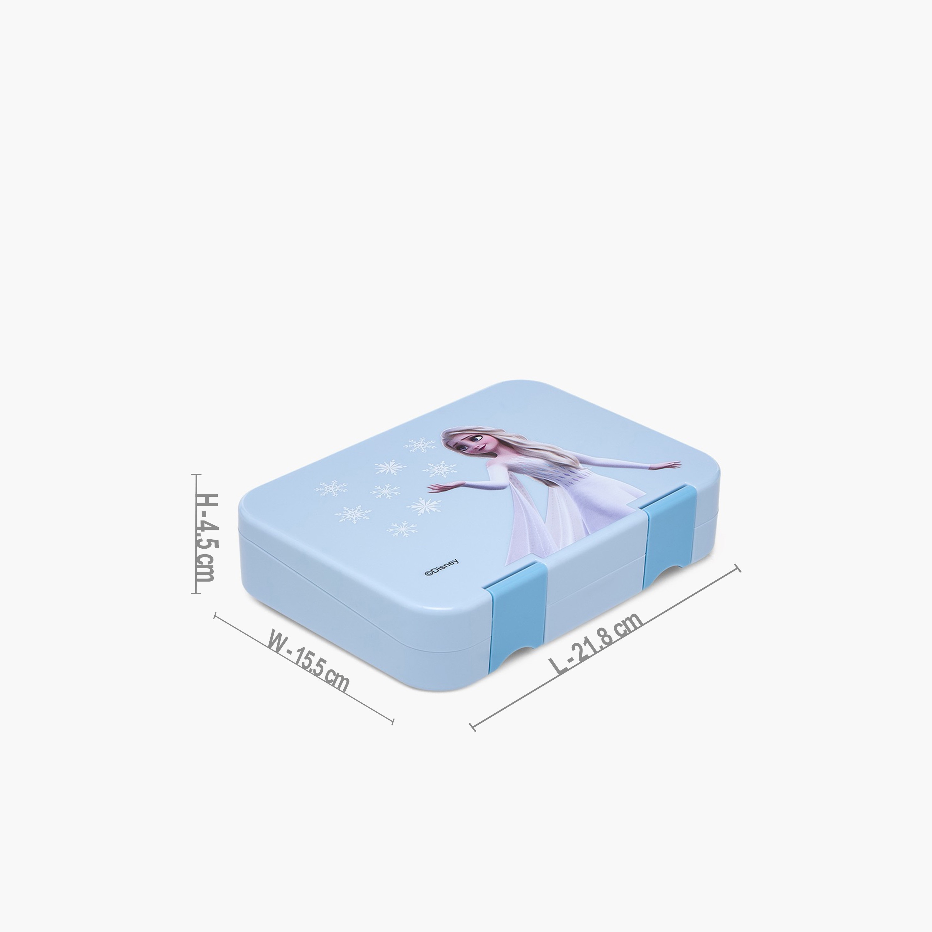 صندوق غداء بغطاء بقفل إغلاق وطبعات فروزن للبنات من ديزني - 750 مل-school-lunchessentials-lunchboxes-image-12