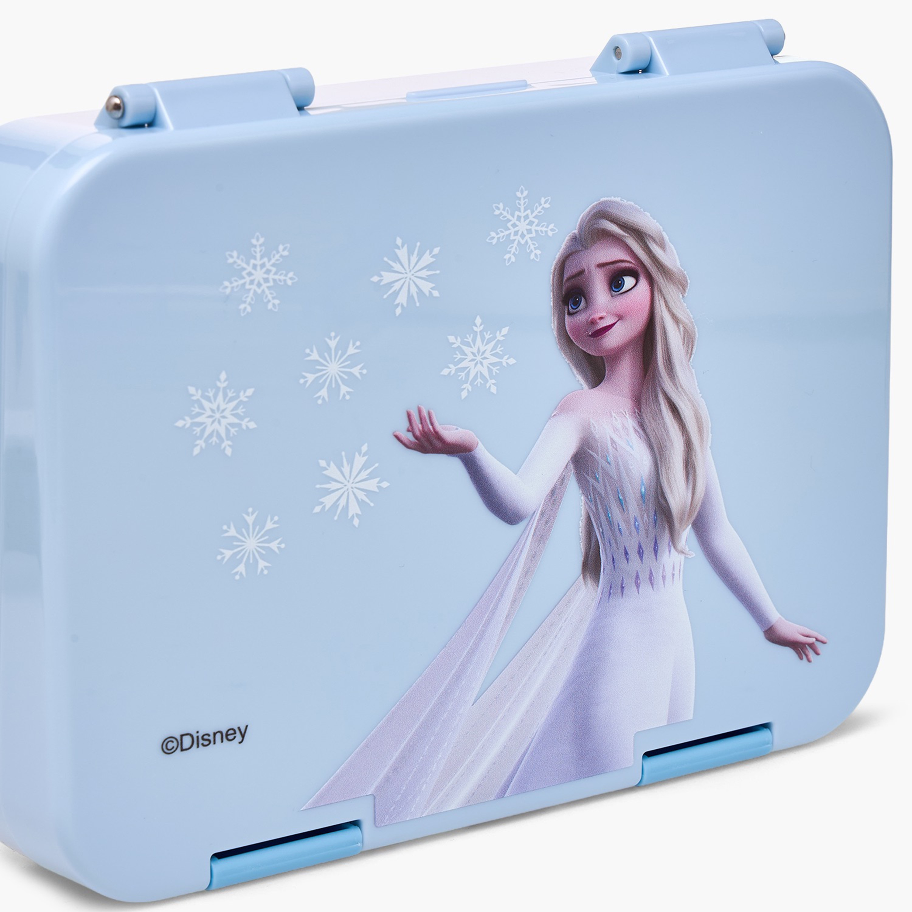 صندوق غداء بغطاء بقفل إغلاق وطبعات فروزن للبنات من ديزني - 750 مل-school-lunchessentials-lunchboxes-image-6