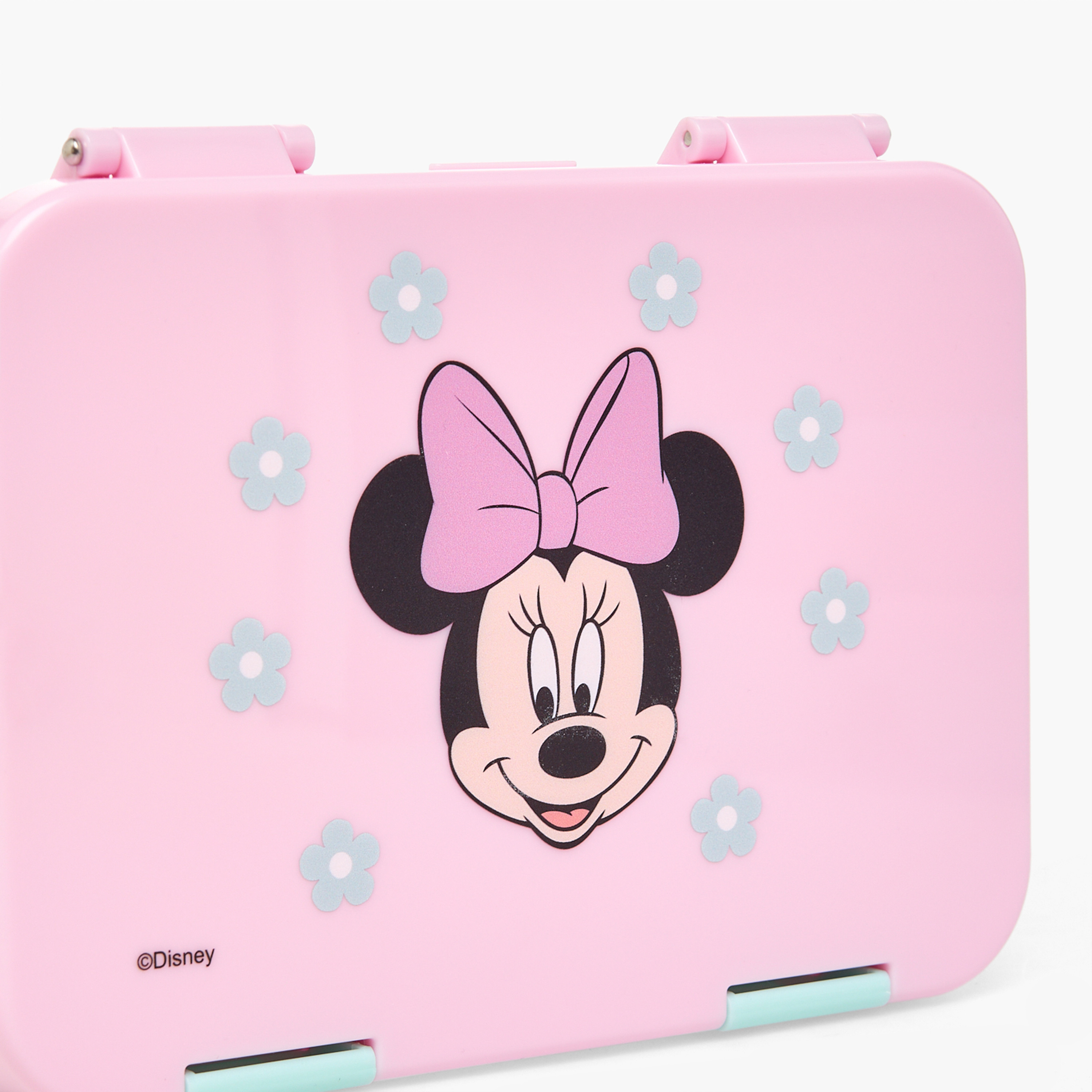 صندوق غداء بينتو بطبعات ميني ماوس للبنات مع 6 أقسام من ديزني- 750 مل-school-lunchessentials-lunchboxes-image-5