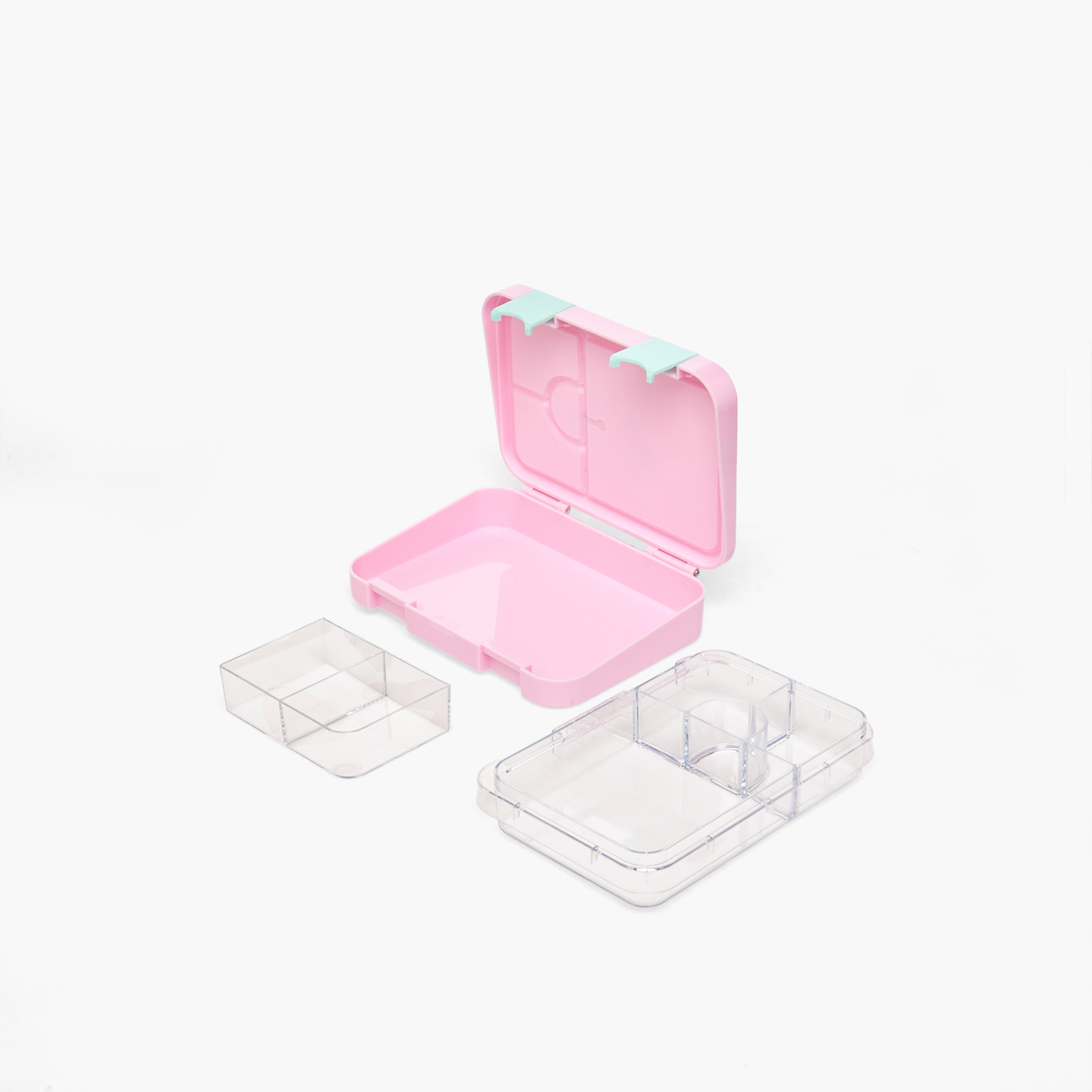 صندوق غداء بينتو بطبعات ميني ماوس للبنات مع 6 أقسام من ديزني- 750 مل-school-lunchessentials-lunchboxes-image-7