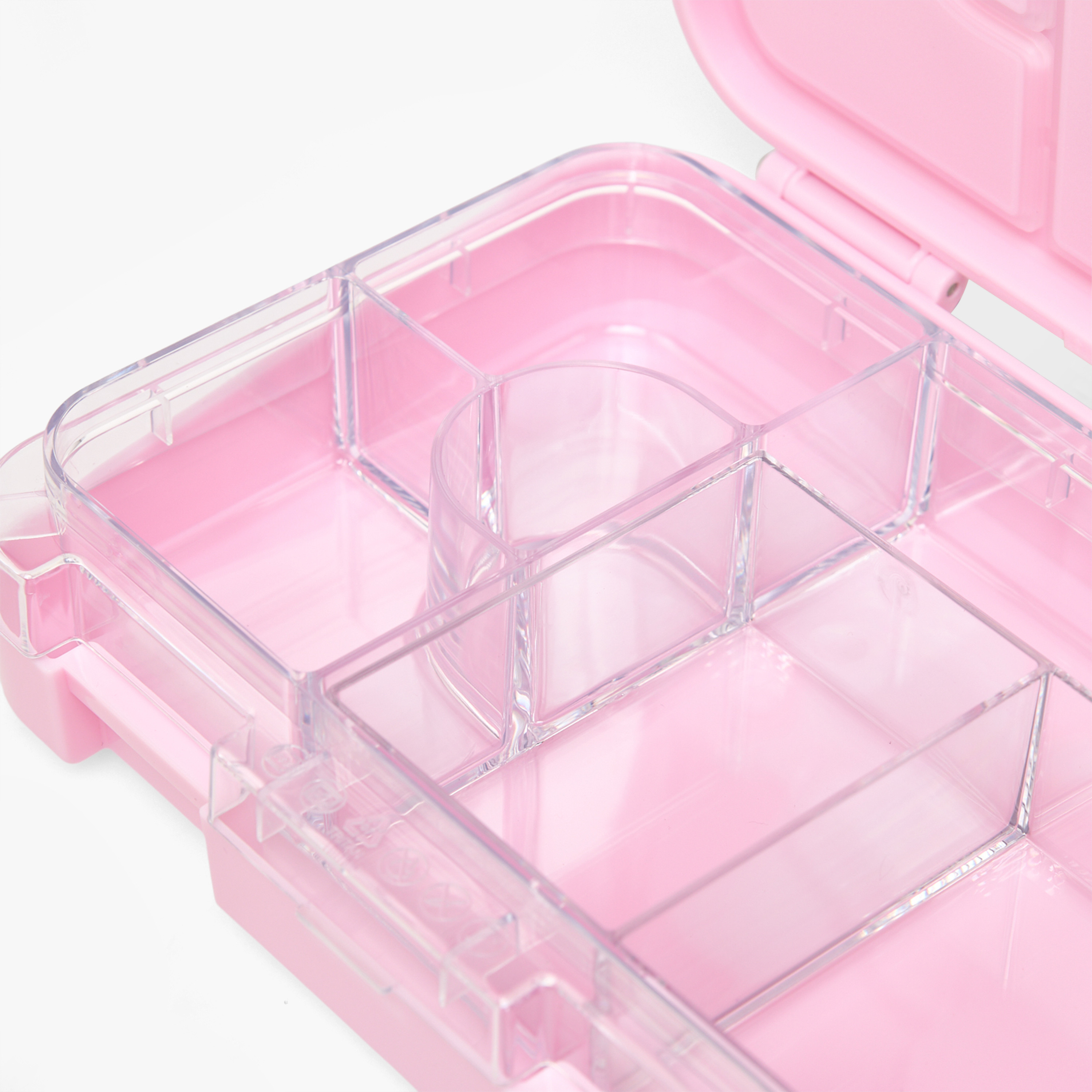 صندوق غداء بينتو بطبعات ميني ماوس للبنات مع 6 أقسام من ديزني- 750 مل-school-lunchessentials-lunchboxes-image-9