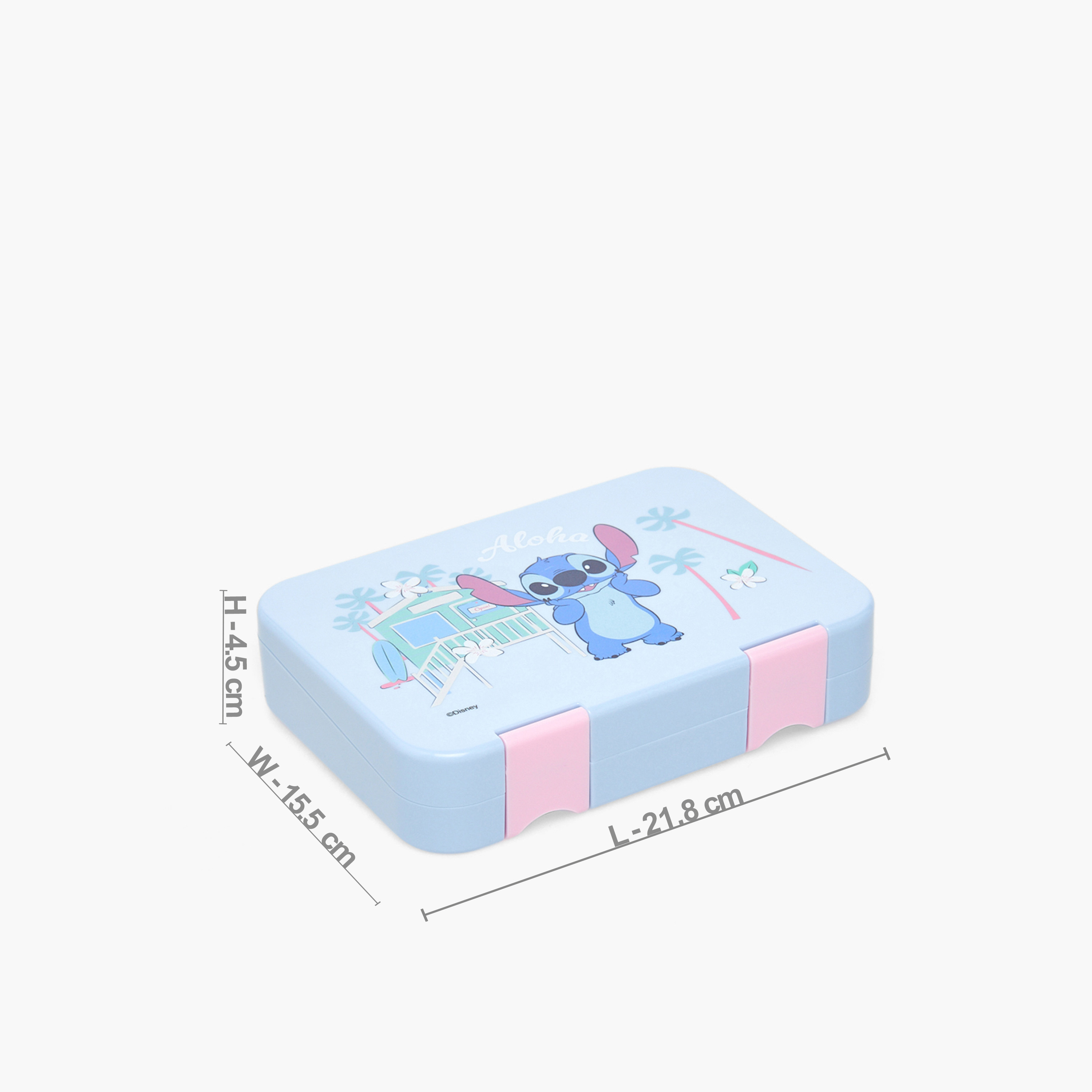صندوق غداء بينتو بطبعات ستيتش بينتو و 6 أقسام للبنات من ديزني - 750 مل-school-lunchessentials-lunchboxes-image-11