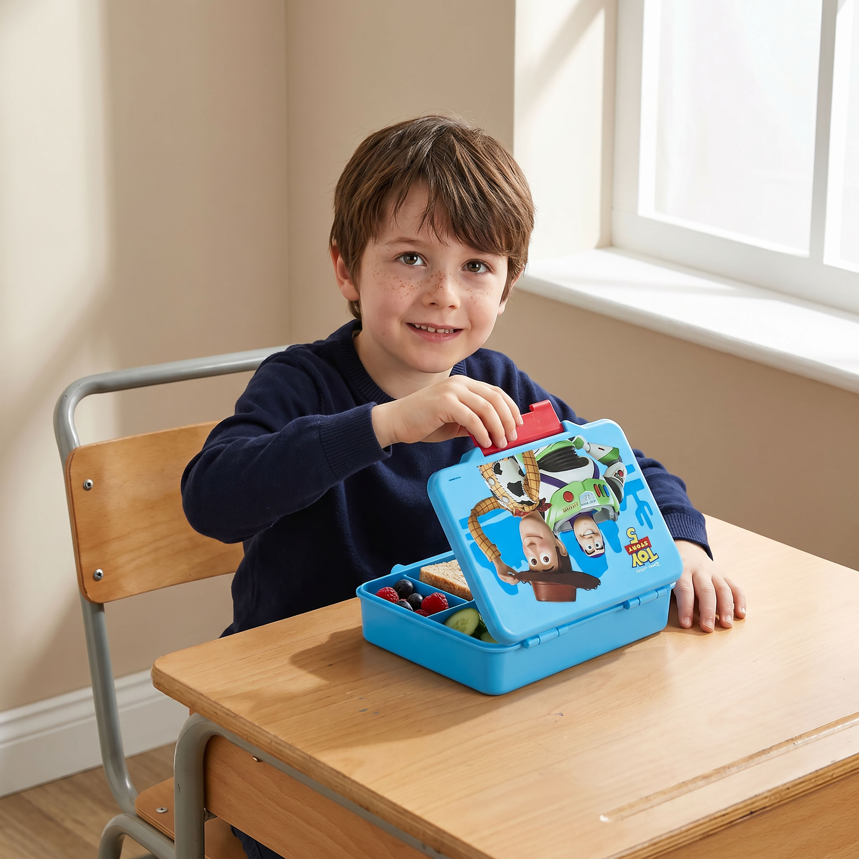 صندوق غداء بينتو بطبعات توي ستوري وأقسام للأولاد من ديزني-school-lunchessentials-lunchboxes-image-3