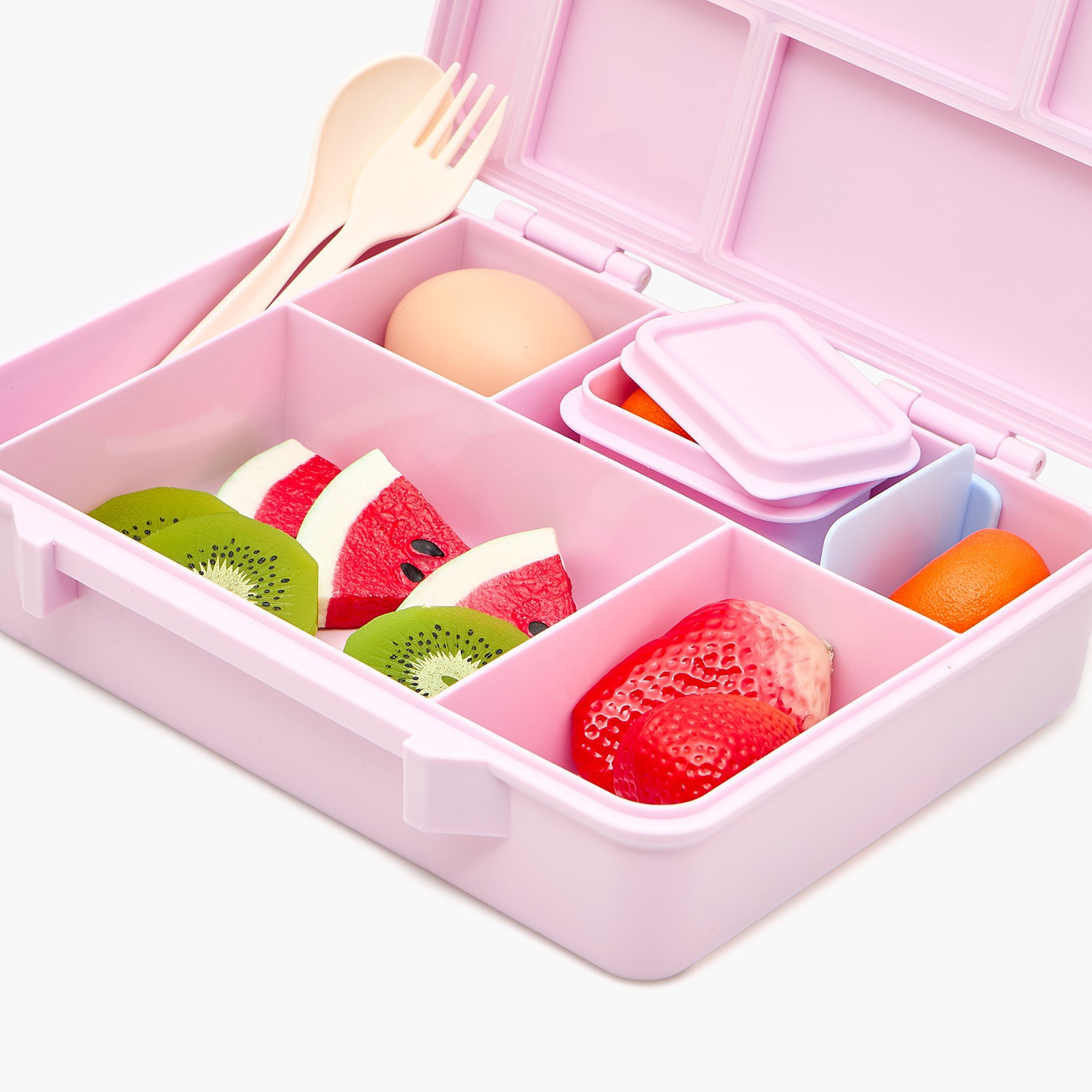 صندوق غداء بينتو للبنات بغطاء بمشبك إغلاق وطبعات برينسس من ديزني-school-lunchessentials-lunchboxes-image-11