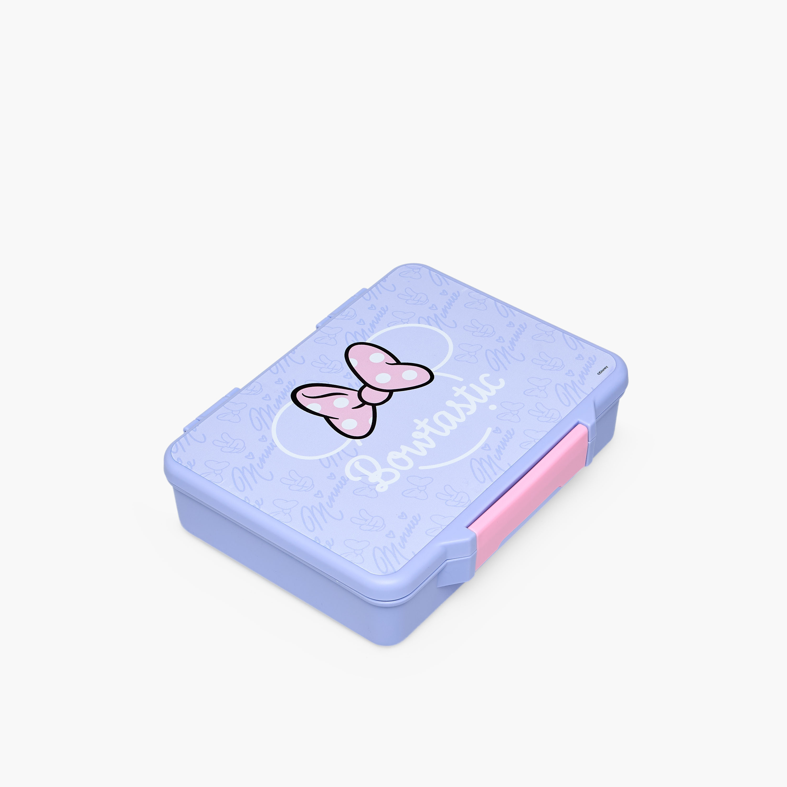صندوق غداء بينتو مقسم للبنات بطبعات ميني ماوس من ديزني-school-lunchessentials-lunchboxes-image-1