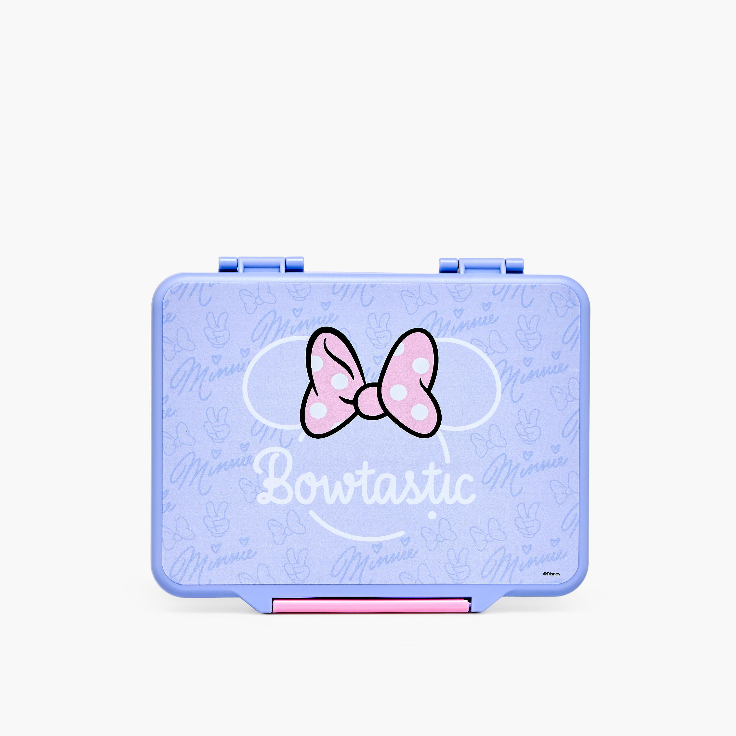 صندوق غداء بينتو مقسم للبنات بطبعات ميني ماوس من ديزني-school-lunchessentials-lunchboxes-image-4
