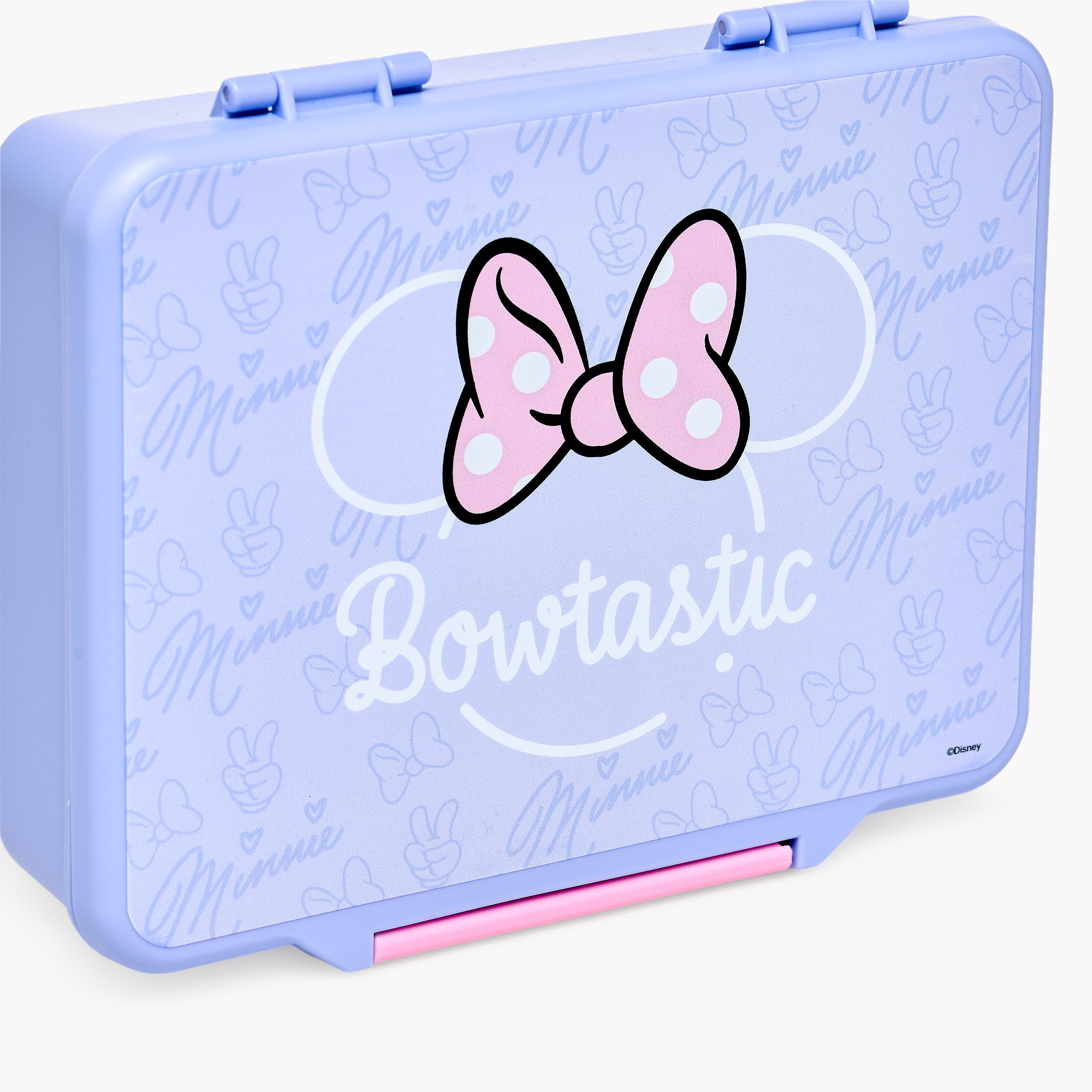 صندوق غداء بينتو مقسم للبنات بطبعات ميني ماوس من ديزني-school-lunchessentials-lunchboxes-image-5