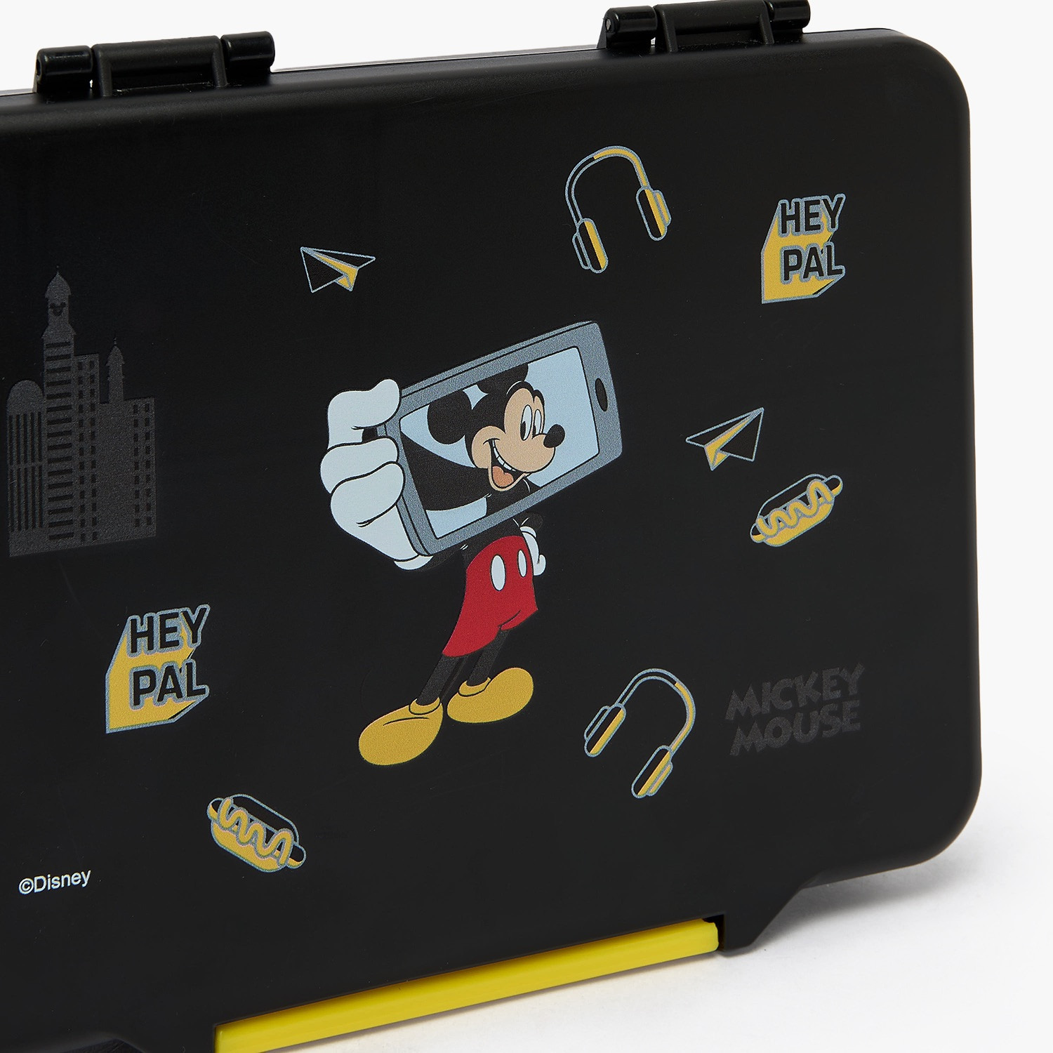 Disney Mickey Mouse Print Lunch Box for Boys with Lid-school-lunchessentials-lunchboxes-image-5