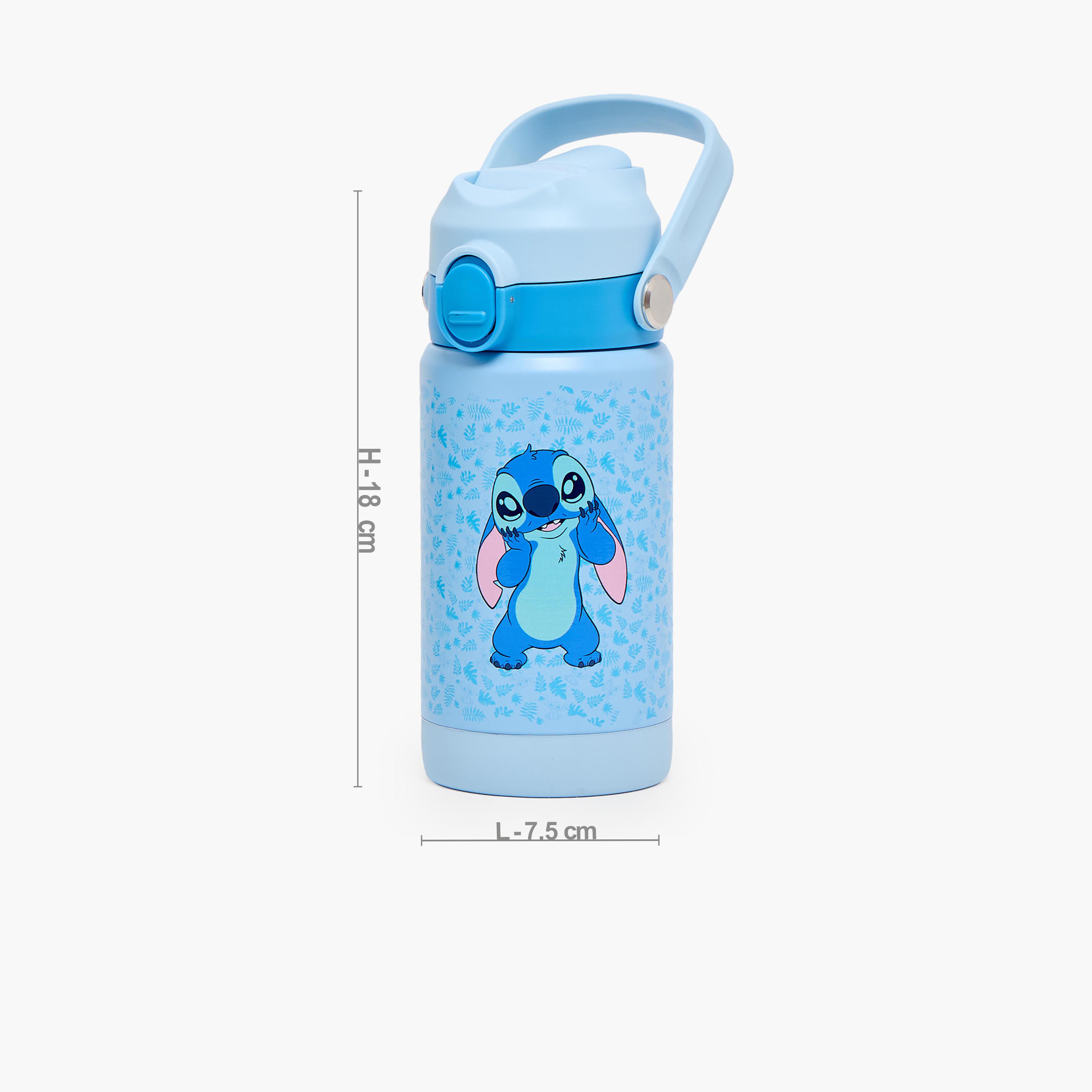 قارورة مياه ستانلس ستيل بفوهة قلابة ومقبض وطبعات من ديزني-school-waterbottles-image-3