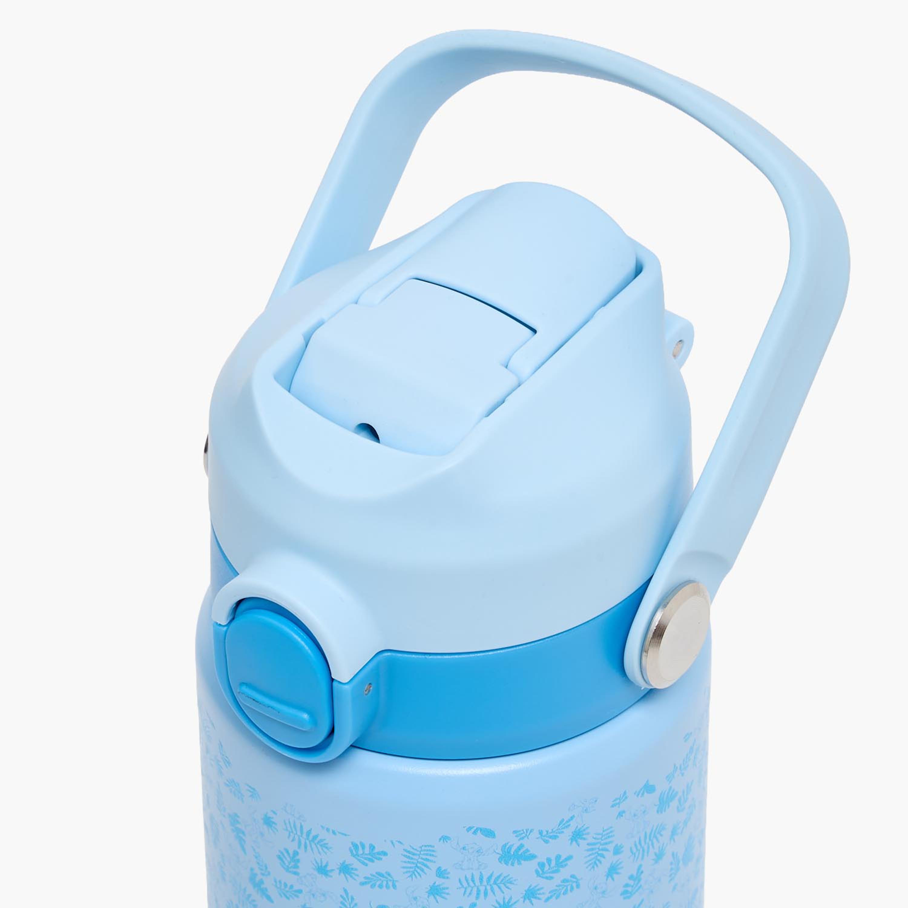 قارورة مياه ستانلس ستيل بفوهة قلابة ومقبض وطبعات من ديزني-school-waterbottles-image-4