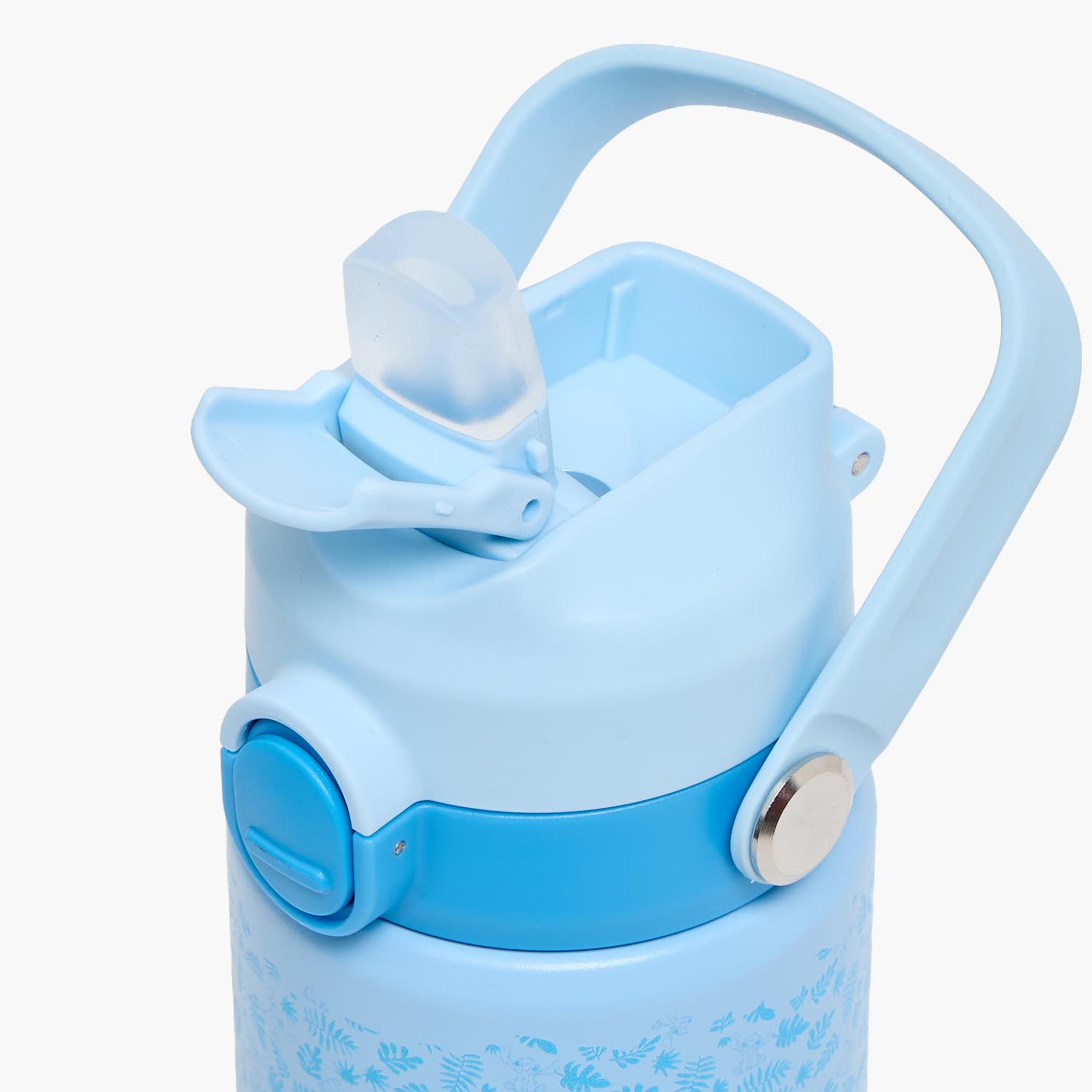 قارورة مياه ستانلس ستيل بفوهة قلابة ومقبض وطبعات من ديزني-school-waterbottles-image-6