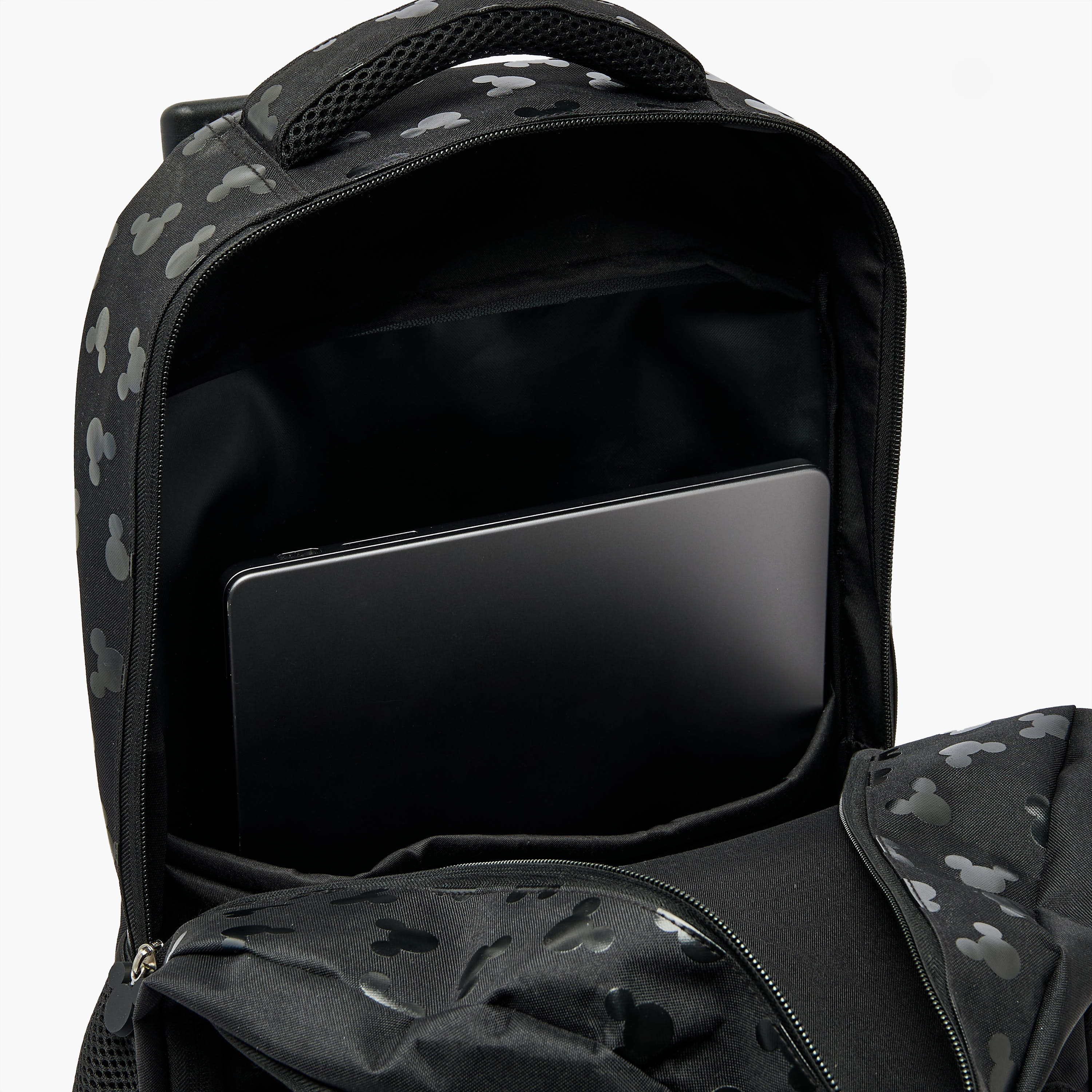 شنطة ترولي بطبعات ميكي ماوس للأولاد 5-8 سنوات بعجلات متينة من ديزني - 16 بوصة-school-bagsandbackpacks-trolleybags-image-5
